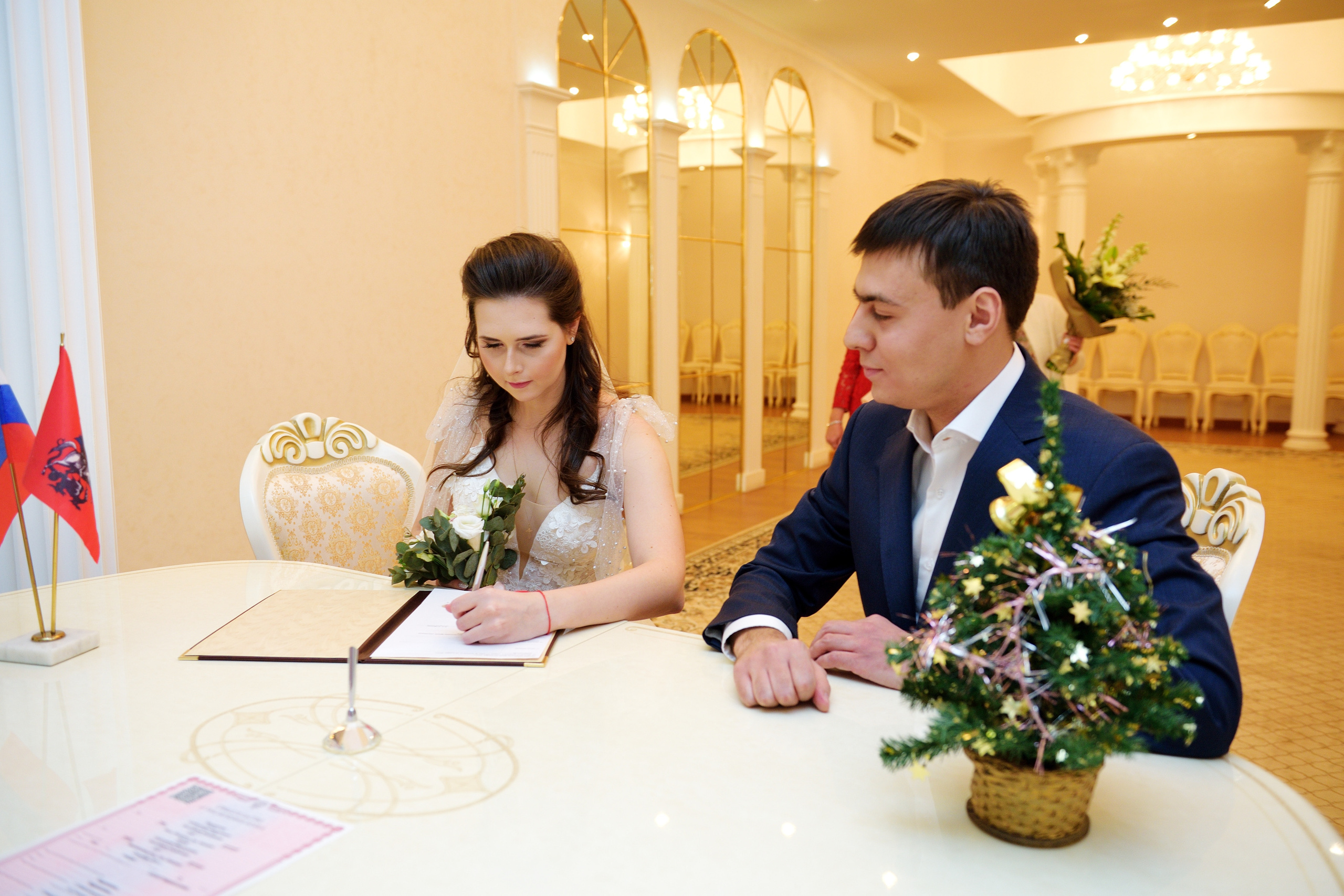 свадьба в хамовническом загсе, хамовнический загс