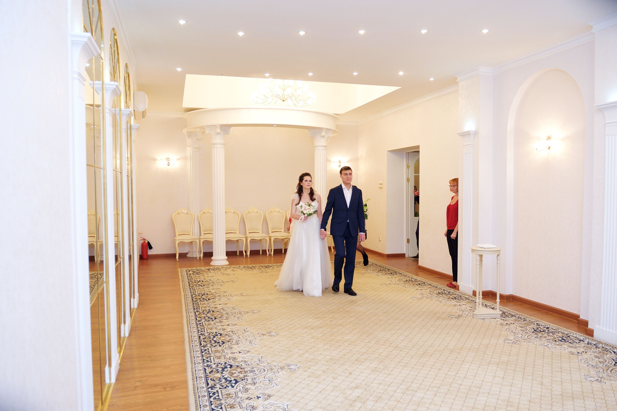 свадьба в хамовническом загсе, хамовнический загс