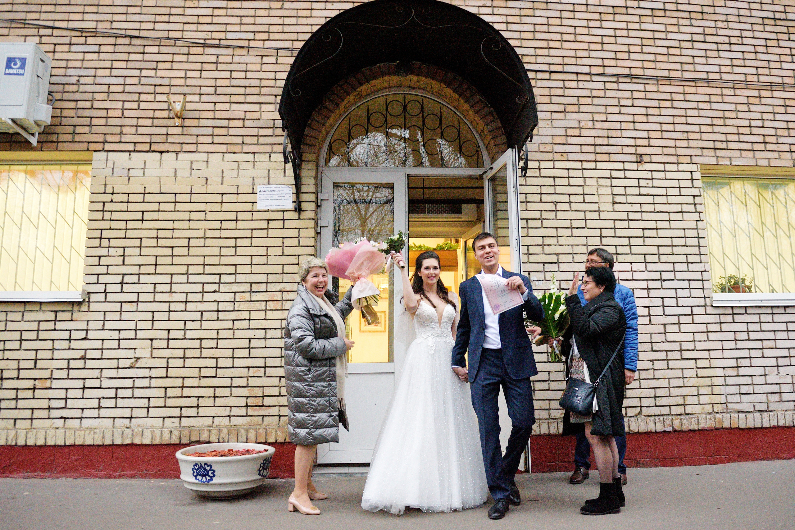 свадьба в хамовническом загсе, хамовнический загс