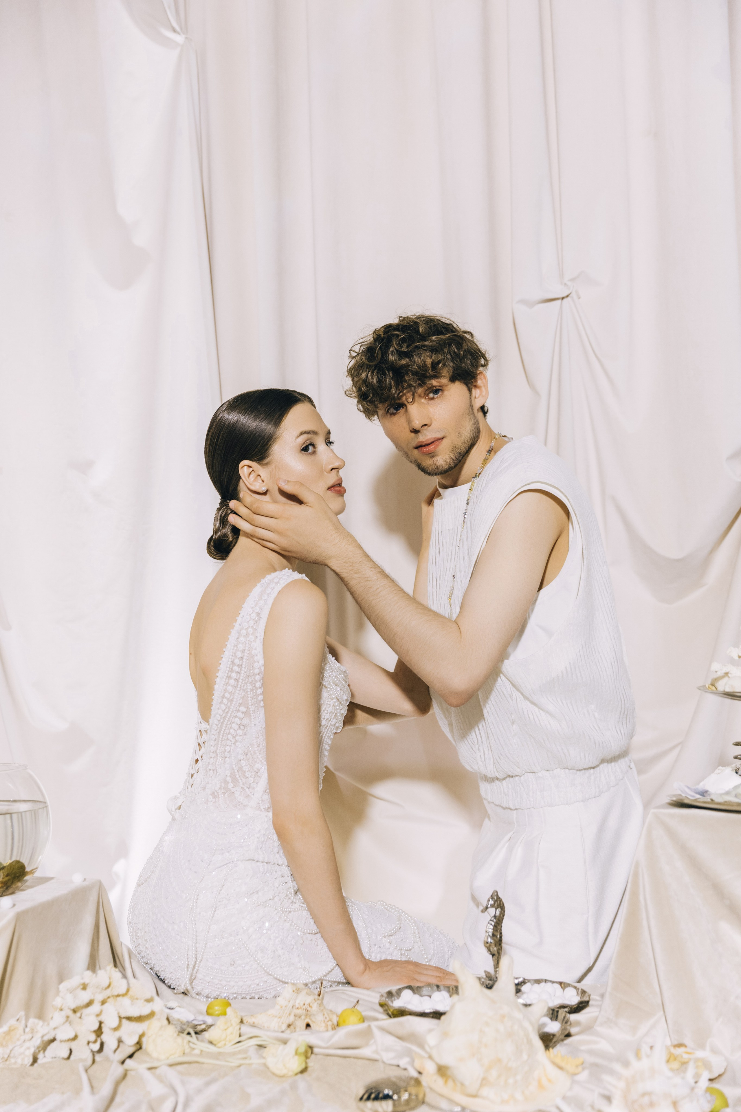 Свадьба в эстетике Mermaid core. Фотограф и видеограф Анна Домашенко