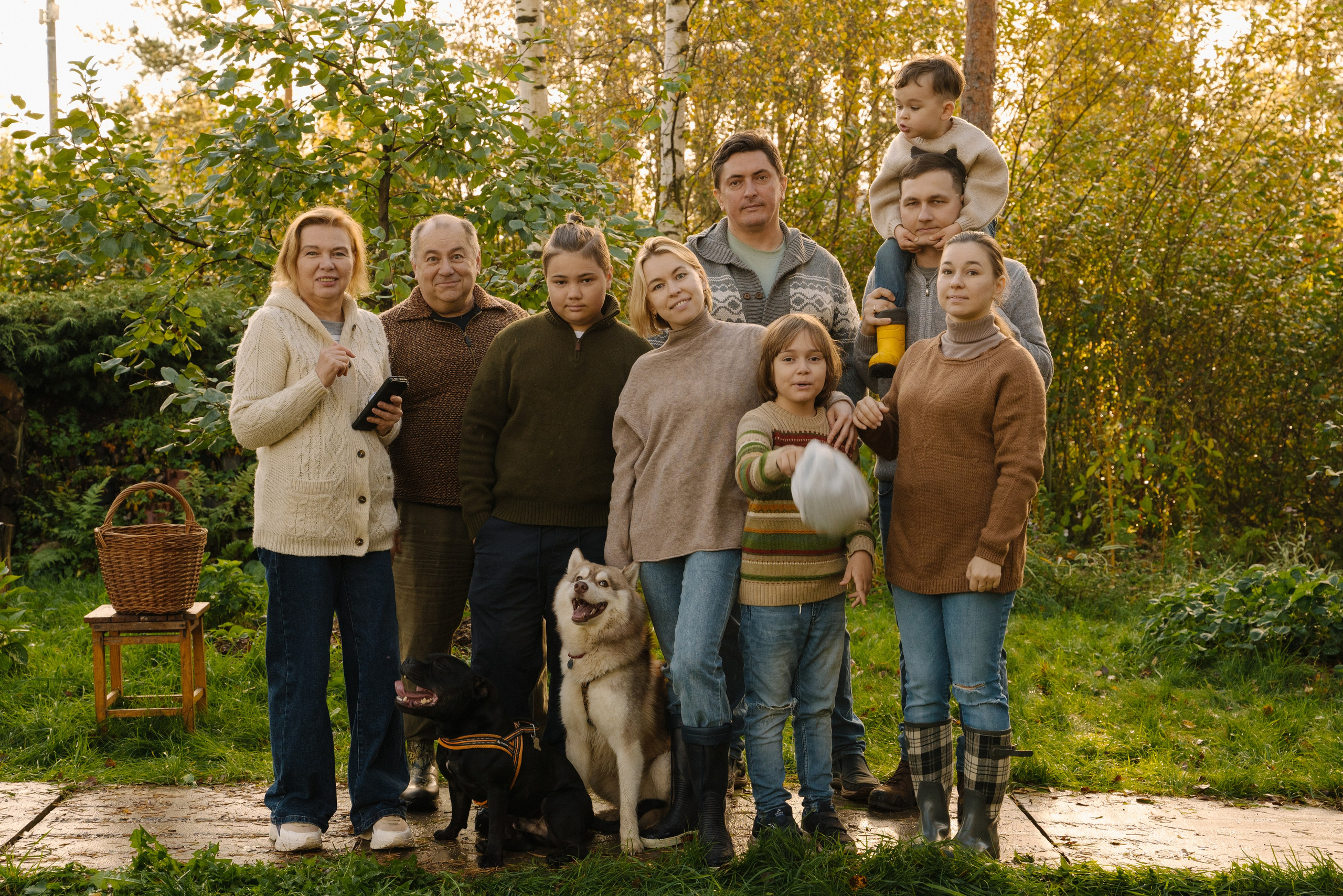 На даче. Ваш свадебный и семейный фотограф