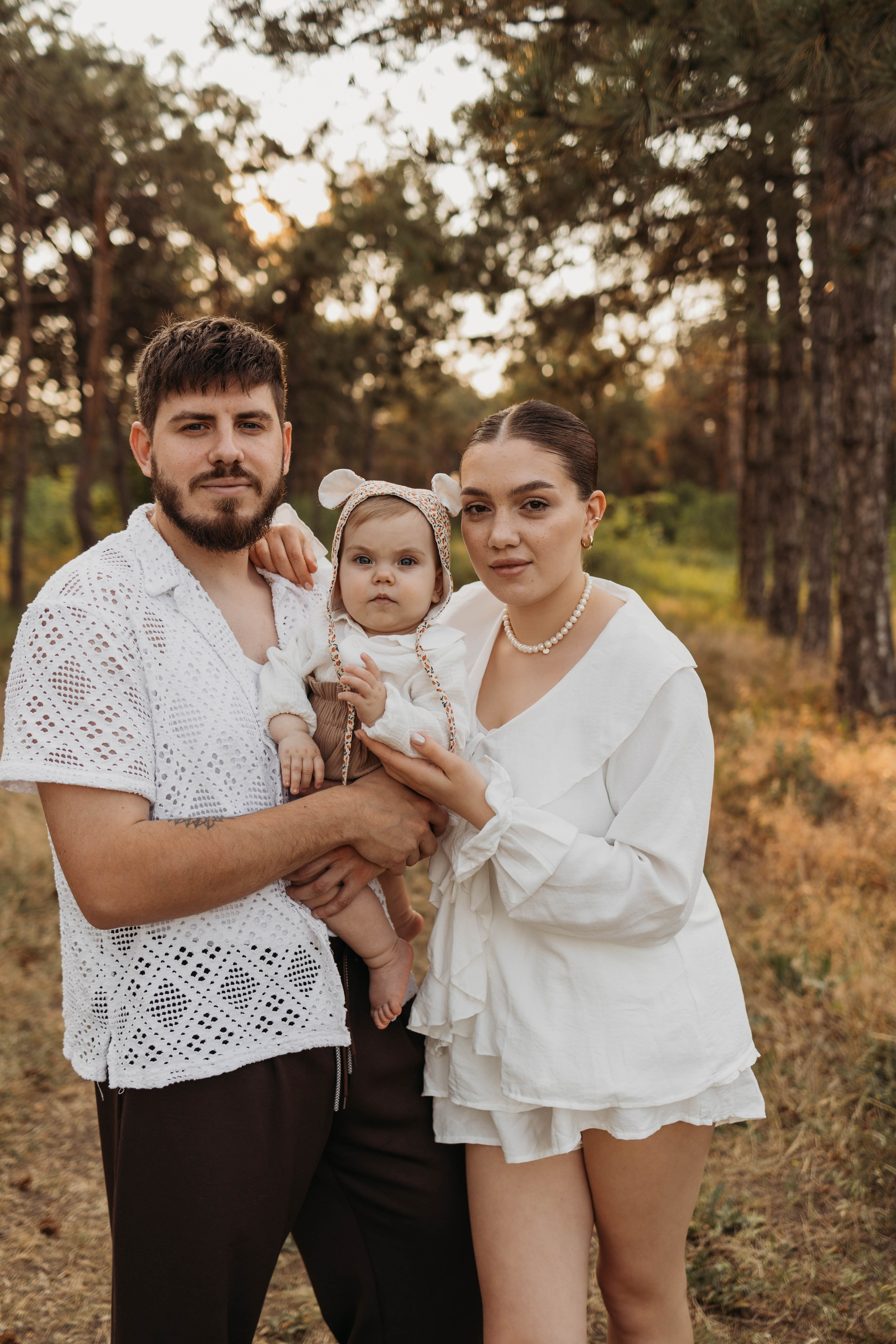Про маленькую Аглаю и ее маму и папу. Фотограф Алевтина Матешук