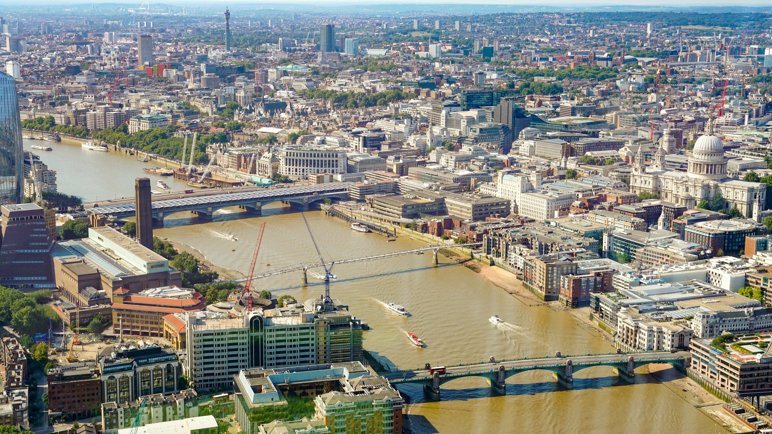 Лондон вид сверху. 35 мм