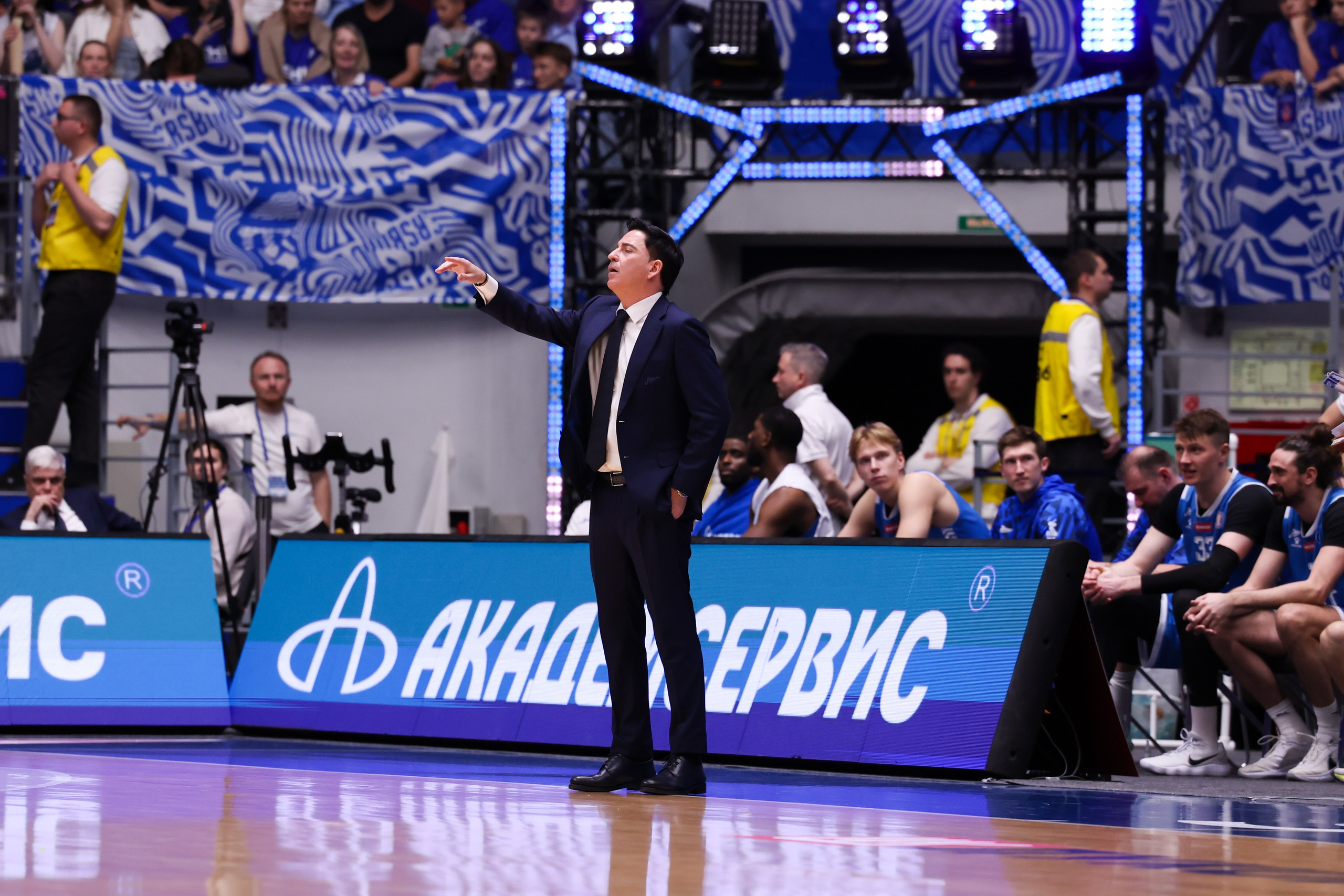 БК «Зенит» — БК «ЦСКА» финал ЕЛ ВТБ 1 игра 27.05.2025. Спортивный и репортажный фотограф Антон Тереханов