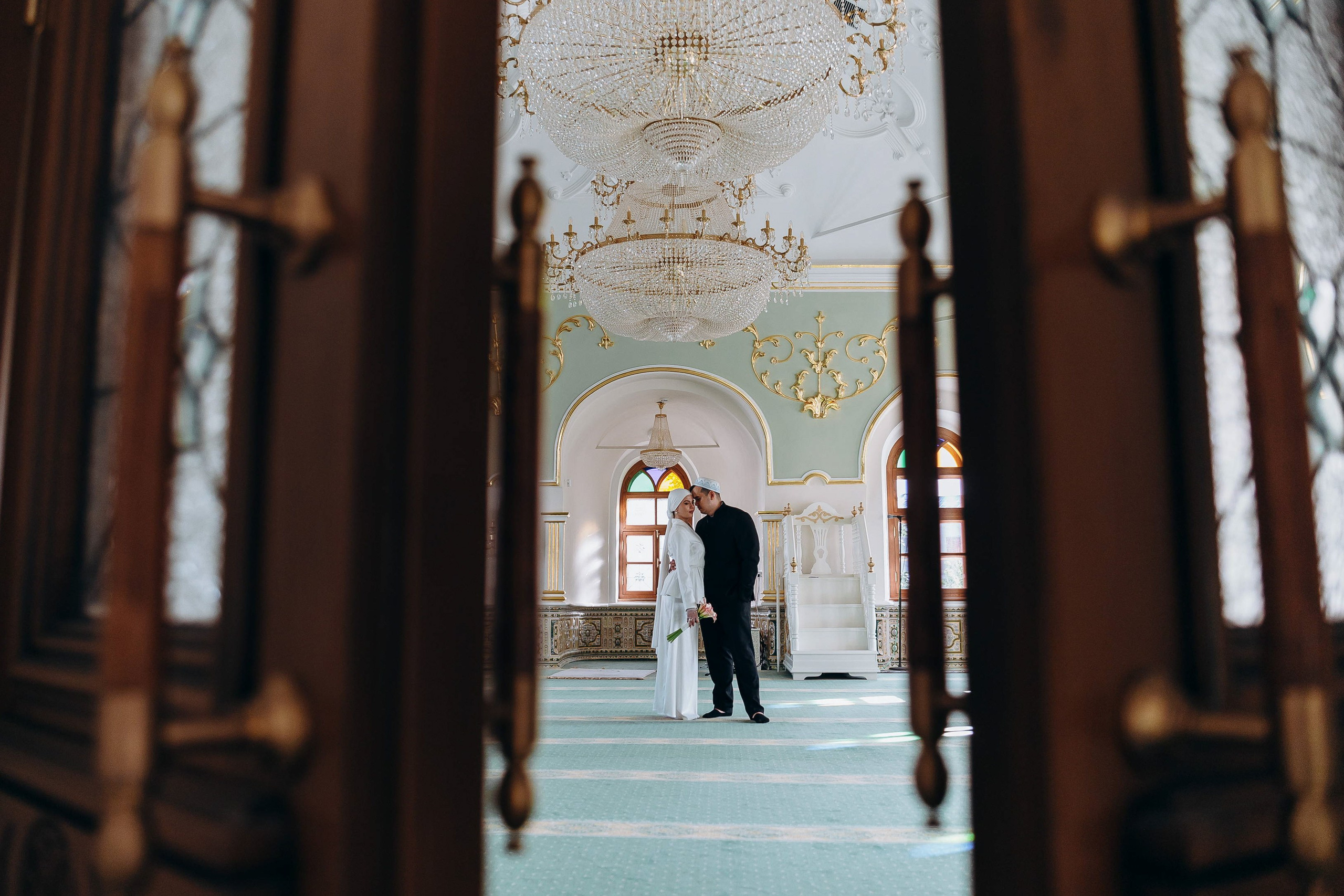 Руслан и Эльмира. Мечеть Марджани. Свадебный фотограф Казань|Москва Ranas4you