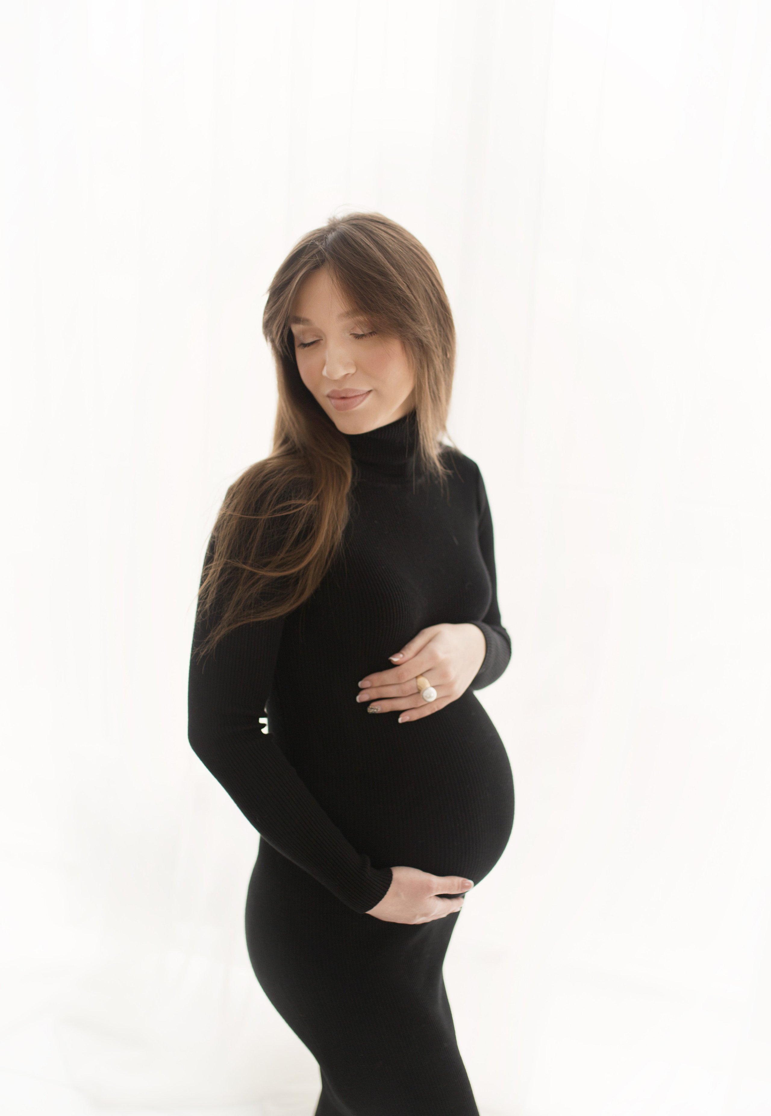 В ожидании. Фотограф новорождённых малышей и детский фотограф В Казани Лана Максим