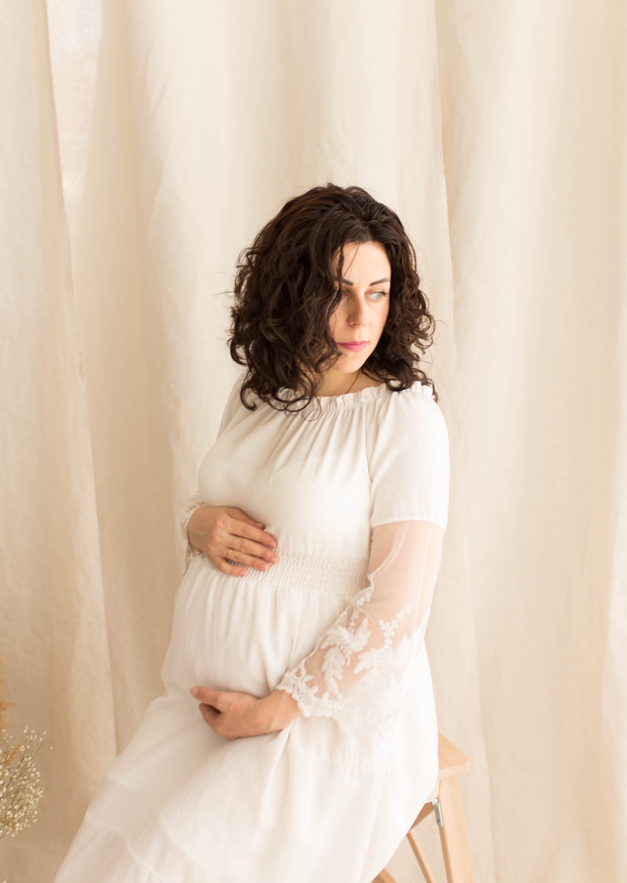 В ожидании. Фотограф новорождённых малышей и детский фотограф В Казани Лана Максим