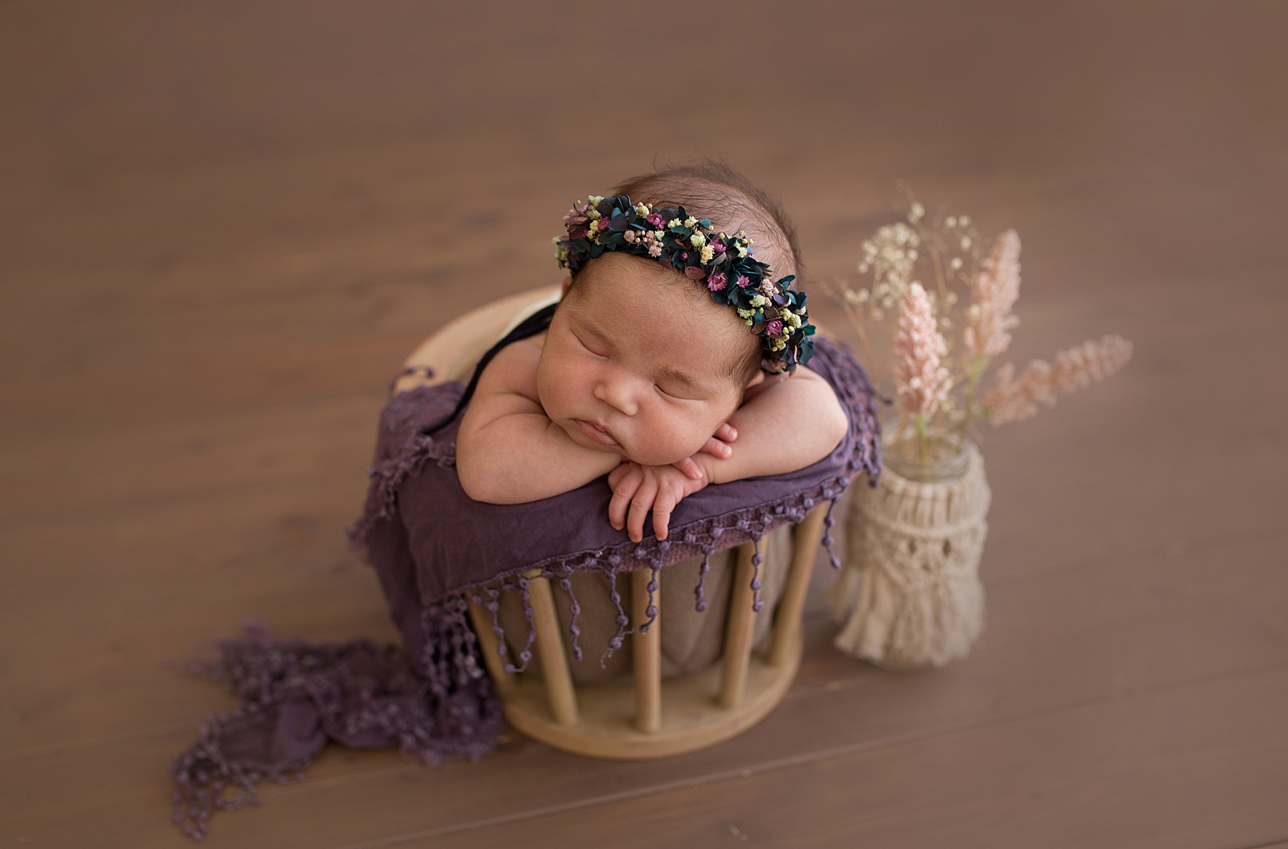 Фотосессия новорождённого. Фотограф новорождённых малышей и детский фотограф В Казани Лана Максим