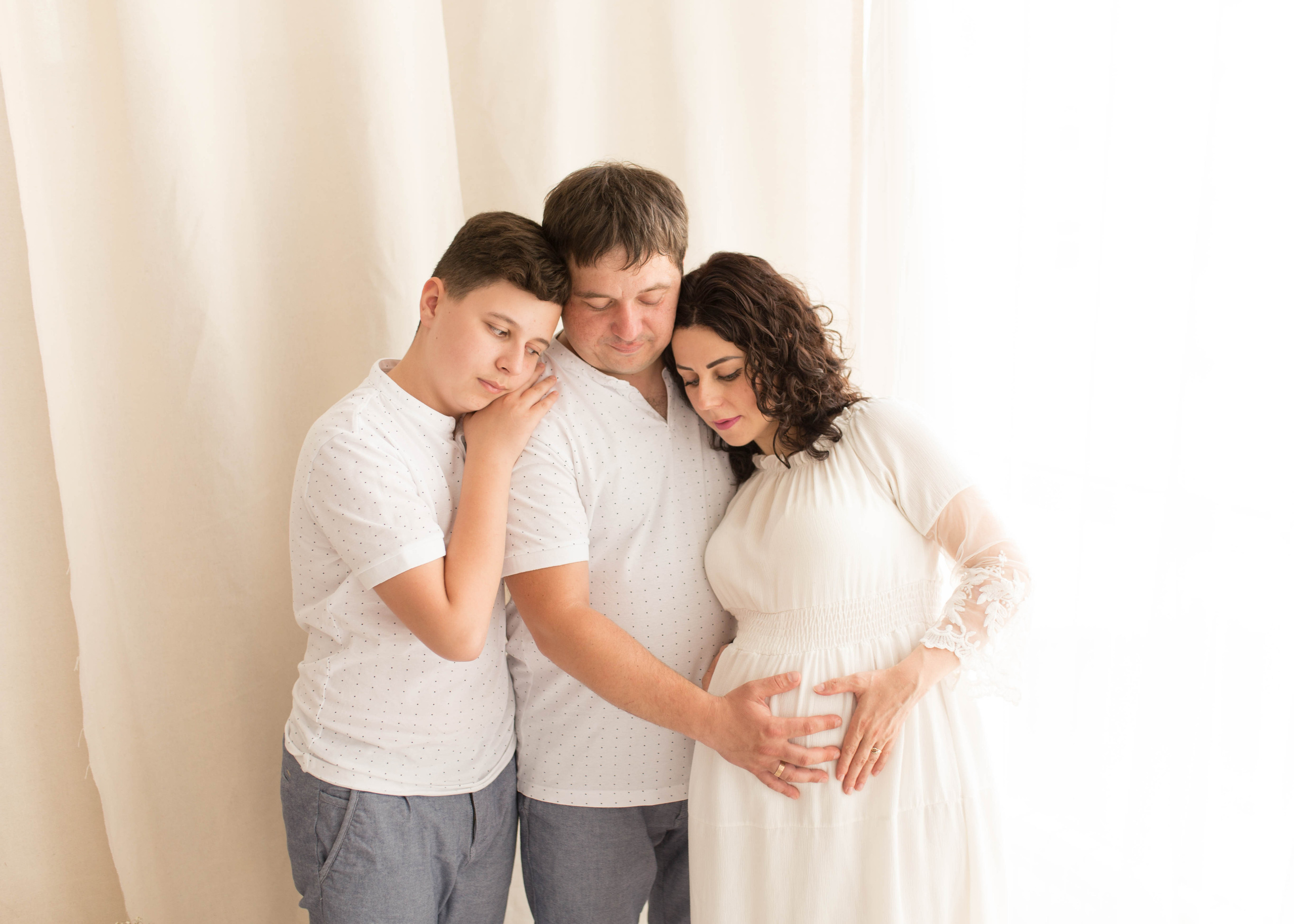 В ожидании. Фотограф новорождённых малышей и детский фотограф В Казани Лана Максим