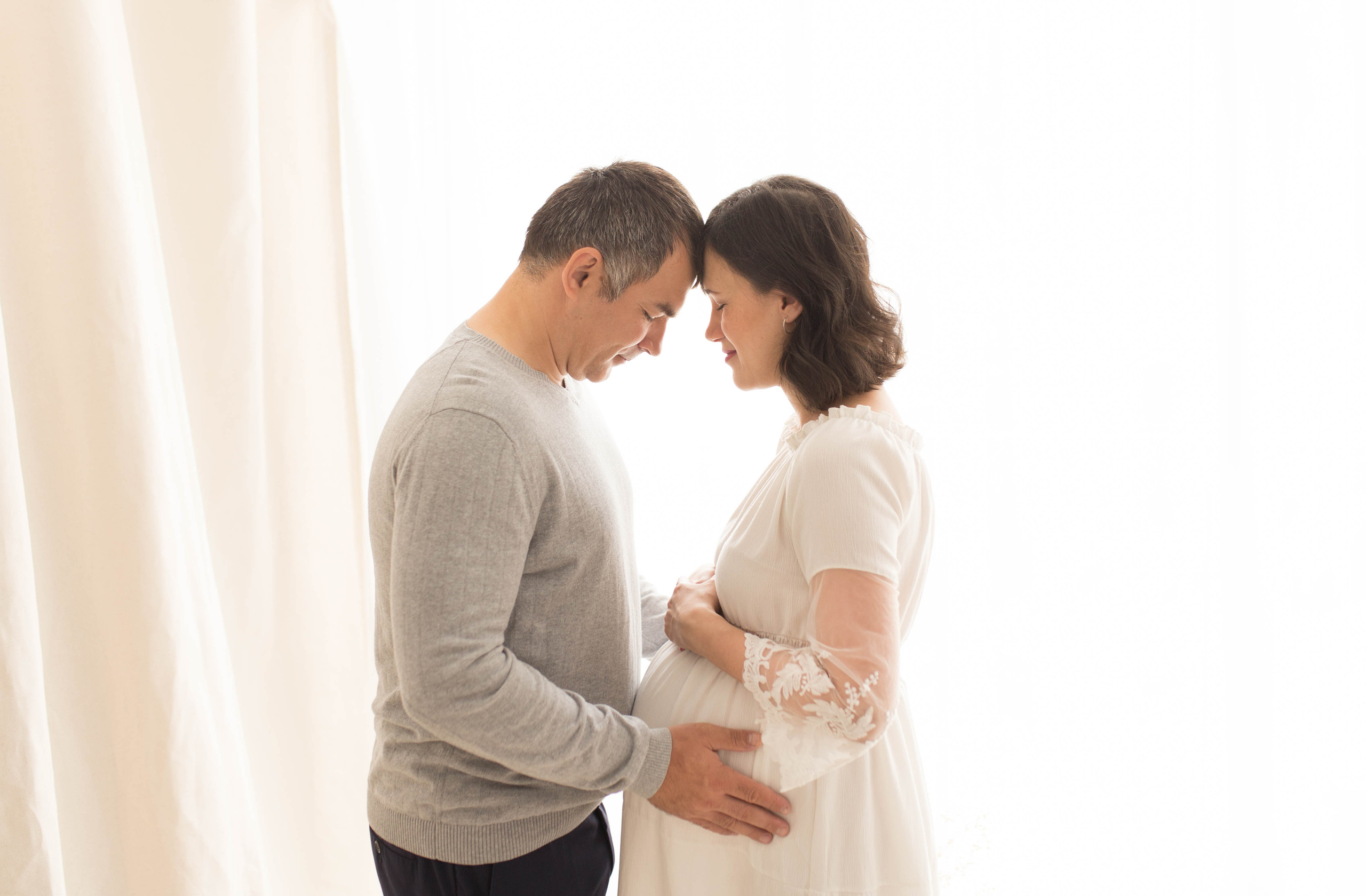 В ожидании. Фотограф новорождённых малышей и детский фотограф В Казани Лана Максим