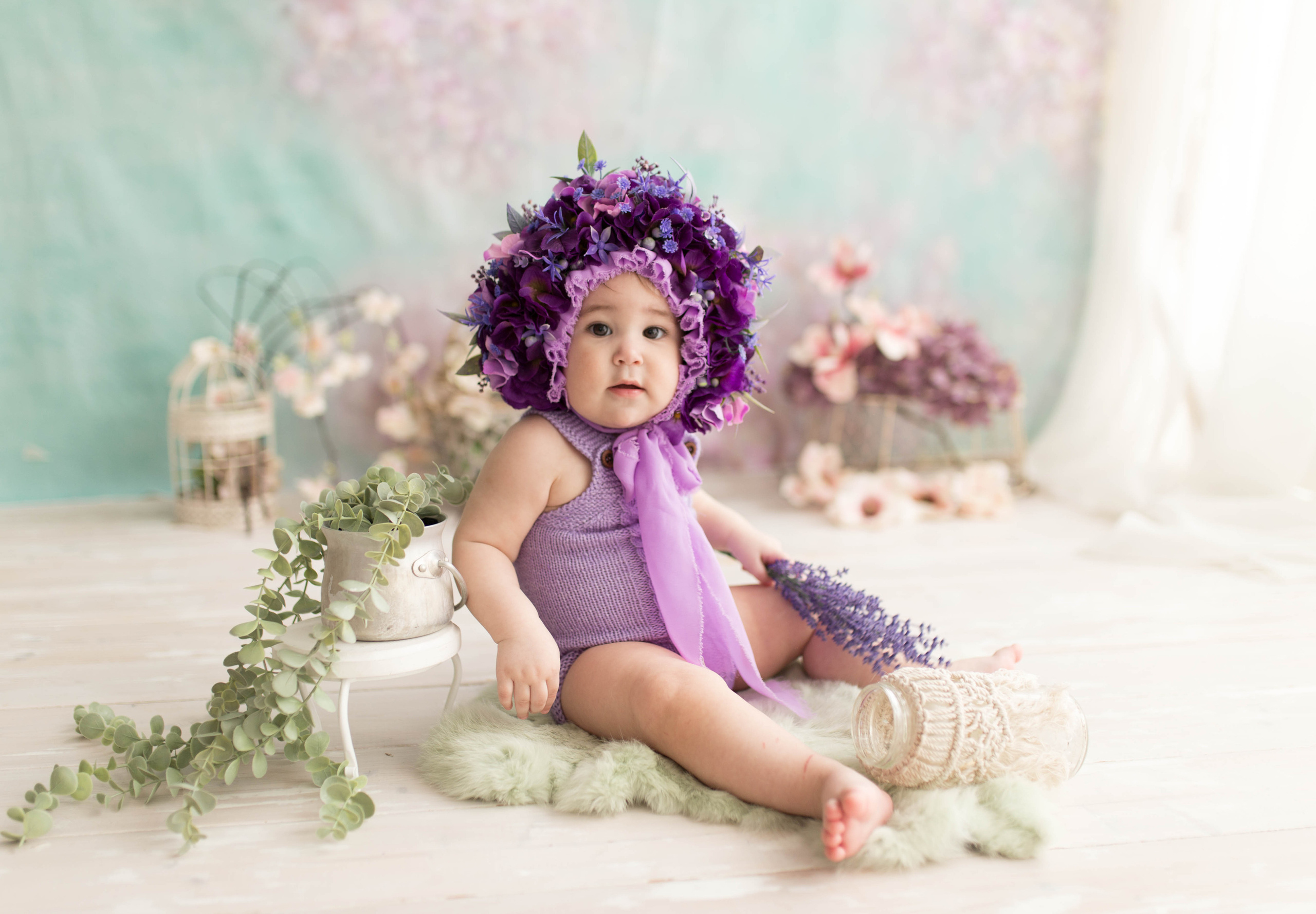 Детская фотосессия в Казани. Фотограф новорождённых малышей и детский фотограф В Казани Лана Максим