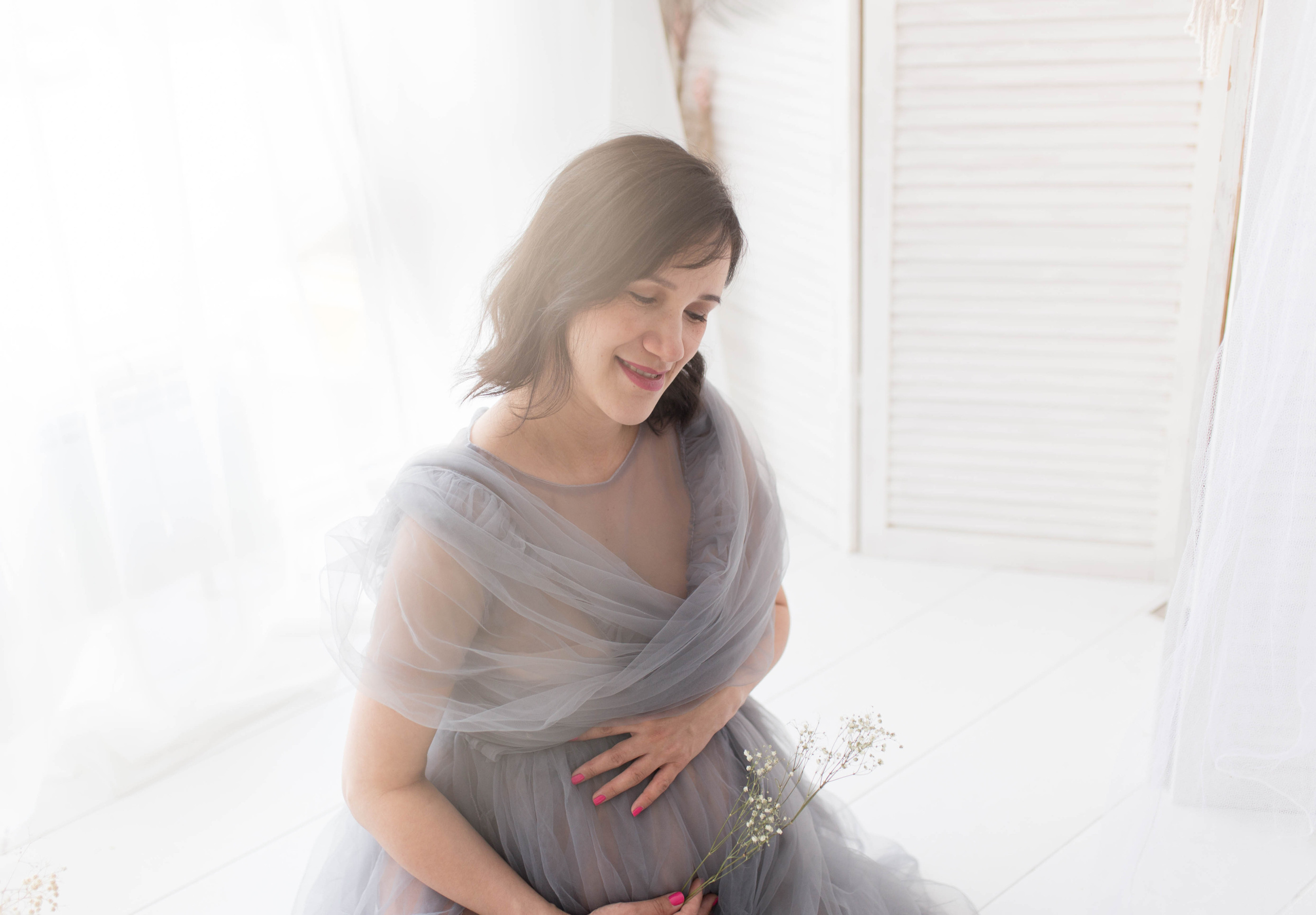 В ожидании. Фотограф новорождённых малышей и детский фотограф В Казани Лана Максим