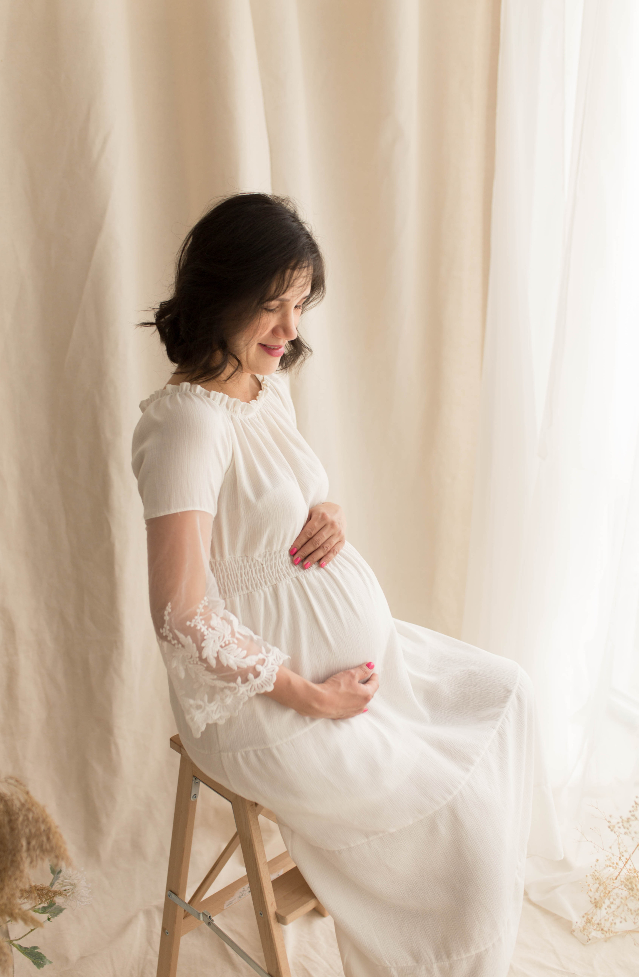 В ожидании. Фотограф новорождённых малышей и детский фотограф В Казани Лана Максим