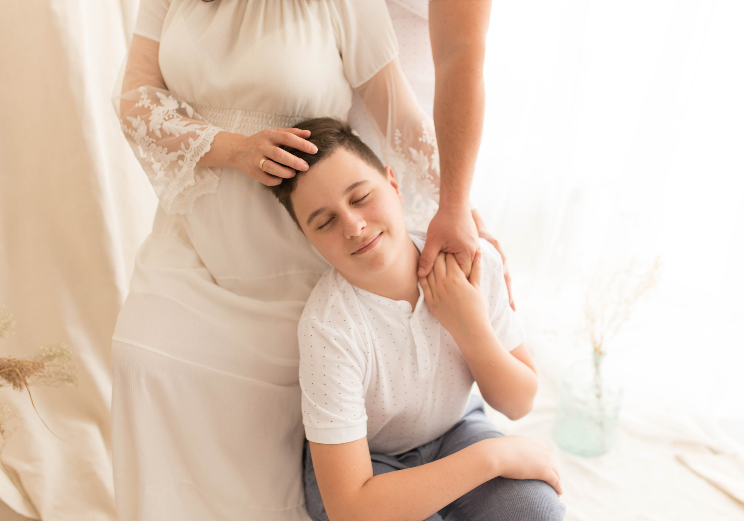 В ожидании. Фотограф новорождённых малышей и детский фотограф В Казани Лана Максим