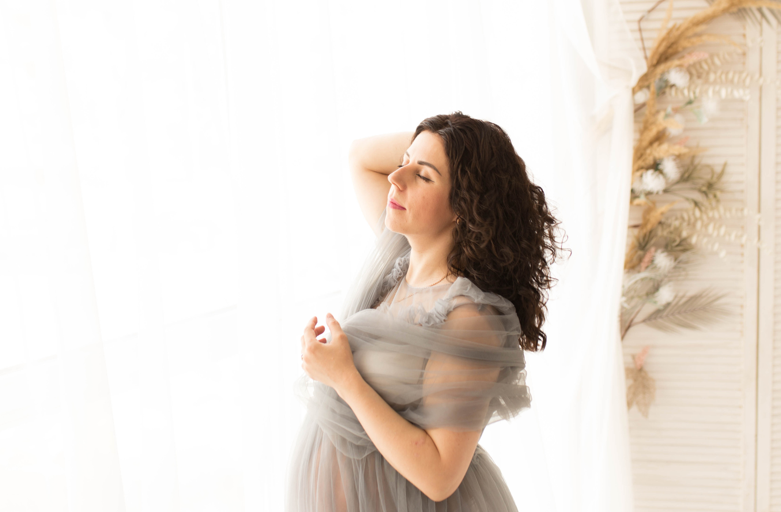 В ожидании. Фотограф новорождённых малышей и детский фотограф В Казани Лана Максим