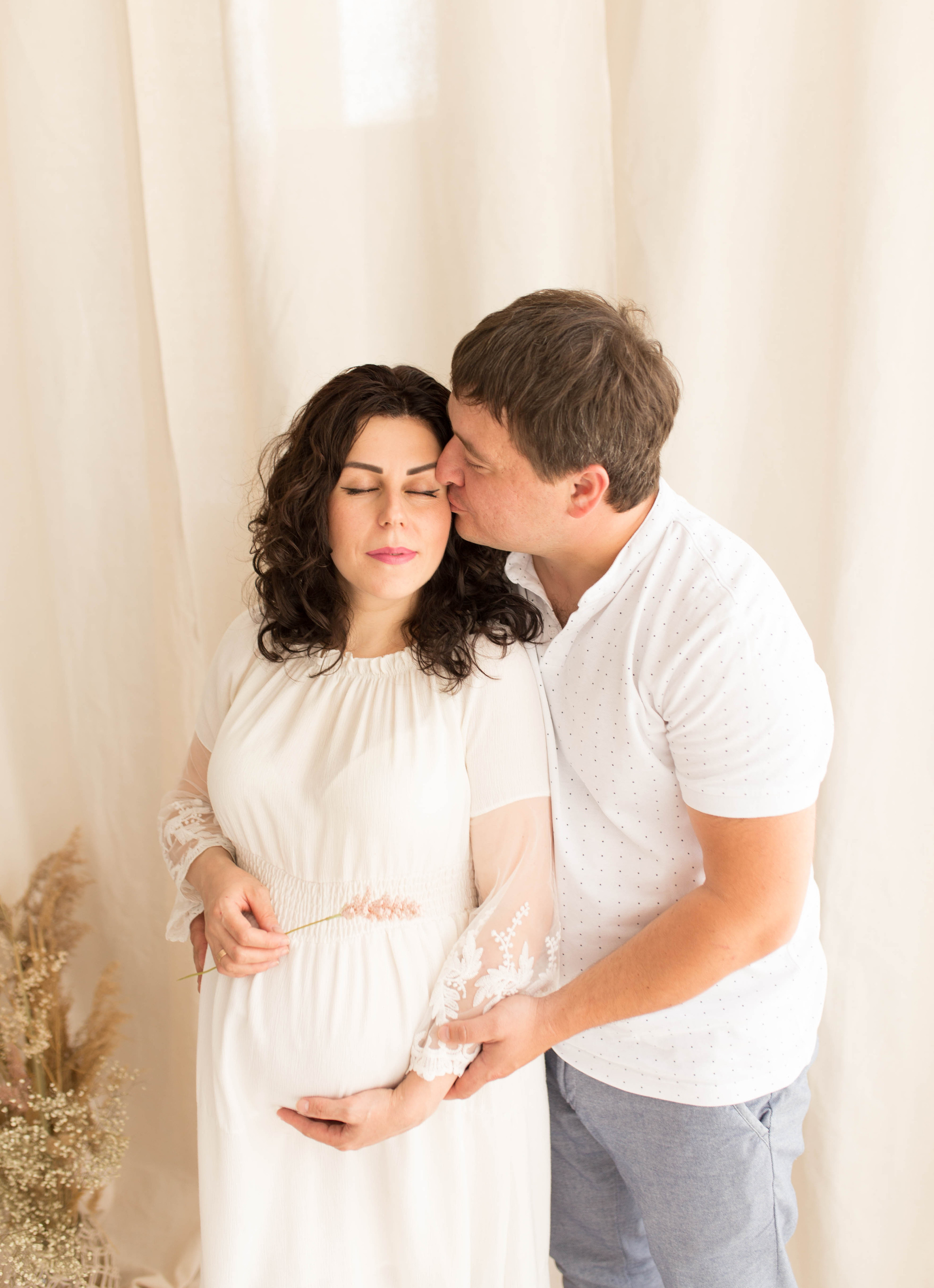 В ожидании. Фотограф новорождённых малышей и детский фотограф В Казани Лана Максим