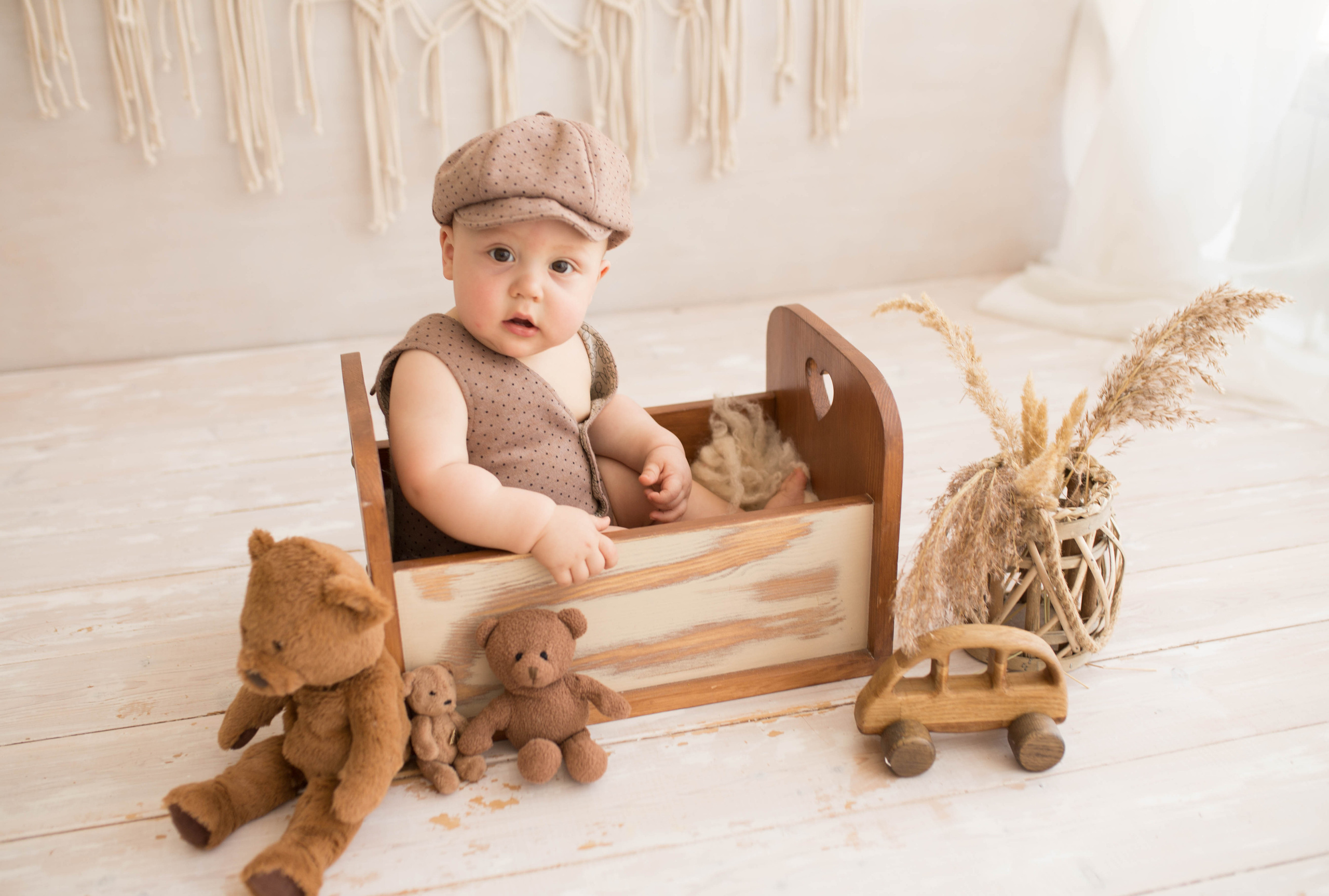 Детская фотосессия в Казани. Фотограф новорождённых малышей и детский фотограф В Казани Лана Максим