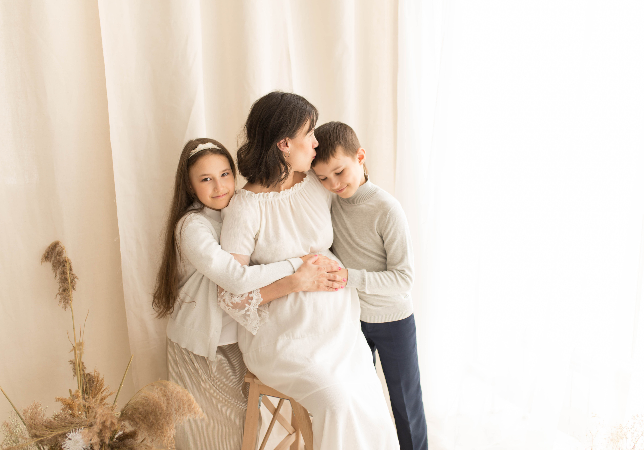 В ожидании. Фотограф новорождённых малышей и детский фотограф В Казани Лана Максим