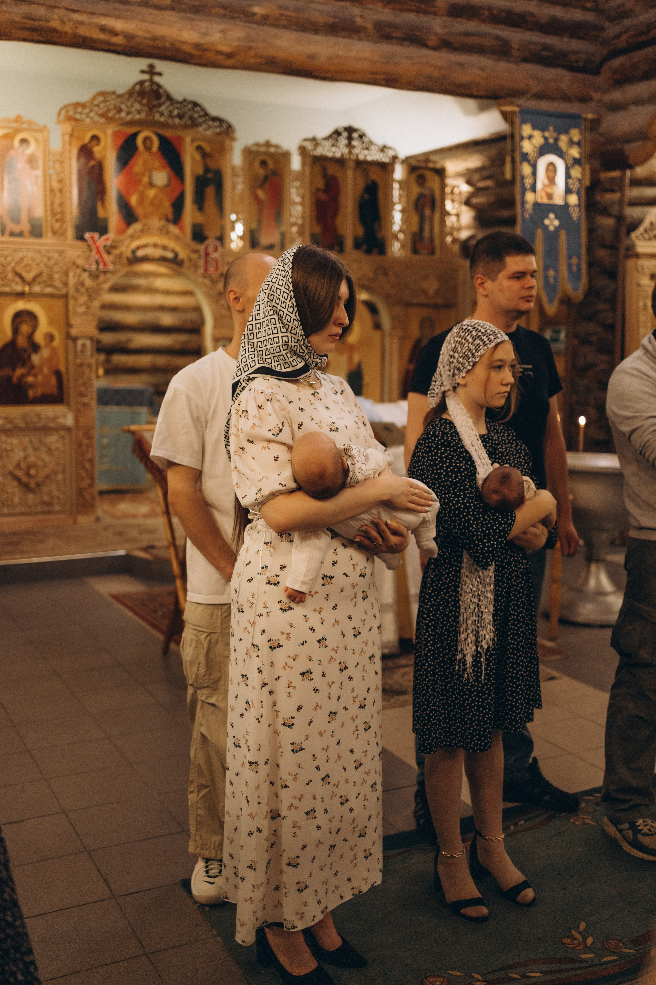 Крещение Леона. Семейный фотограф в Москве Аникина Наталья