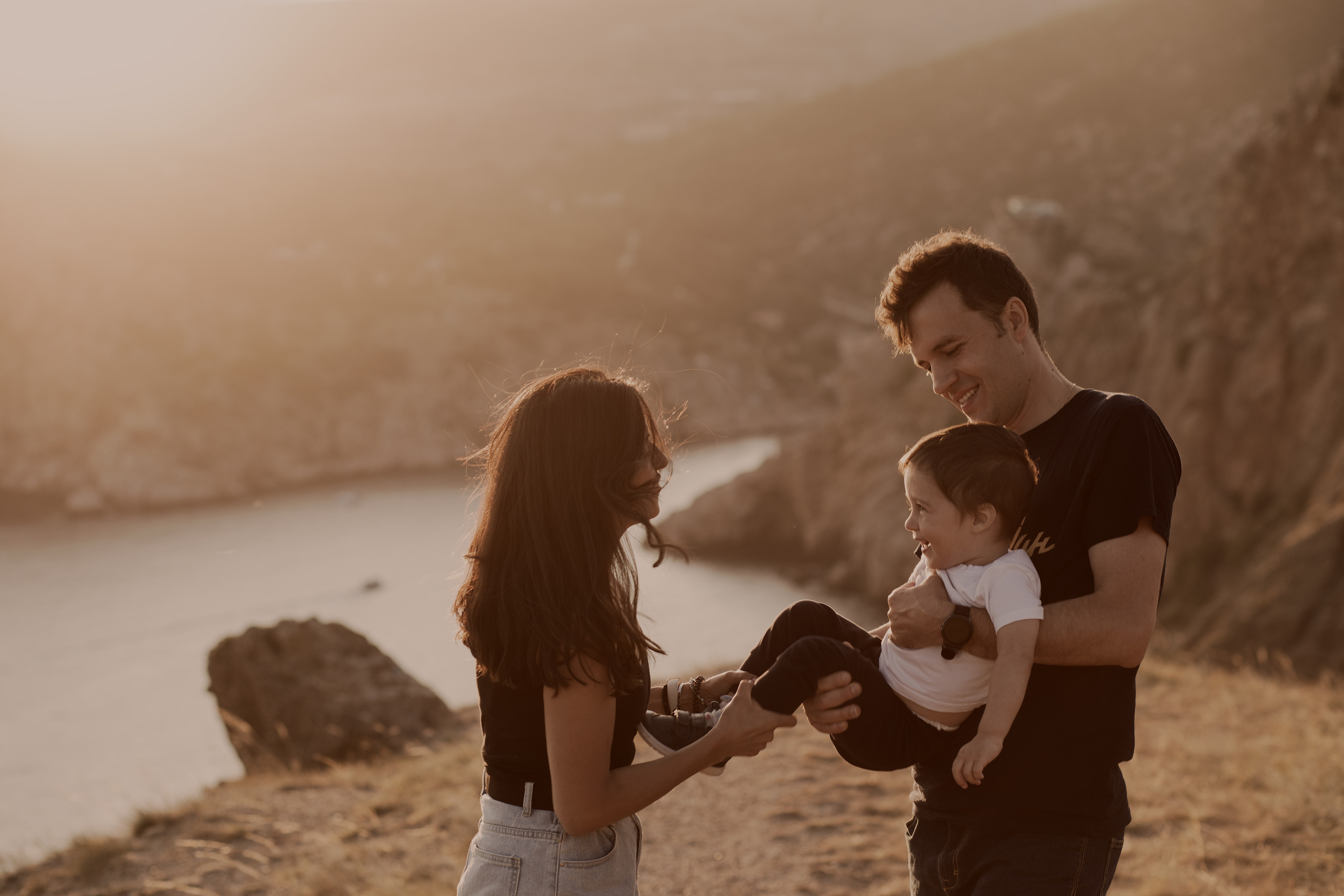 Катя с семьей. Семейный и свадебный фотограф в Крыму и в Севастополе Сазонова Эля