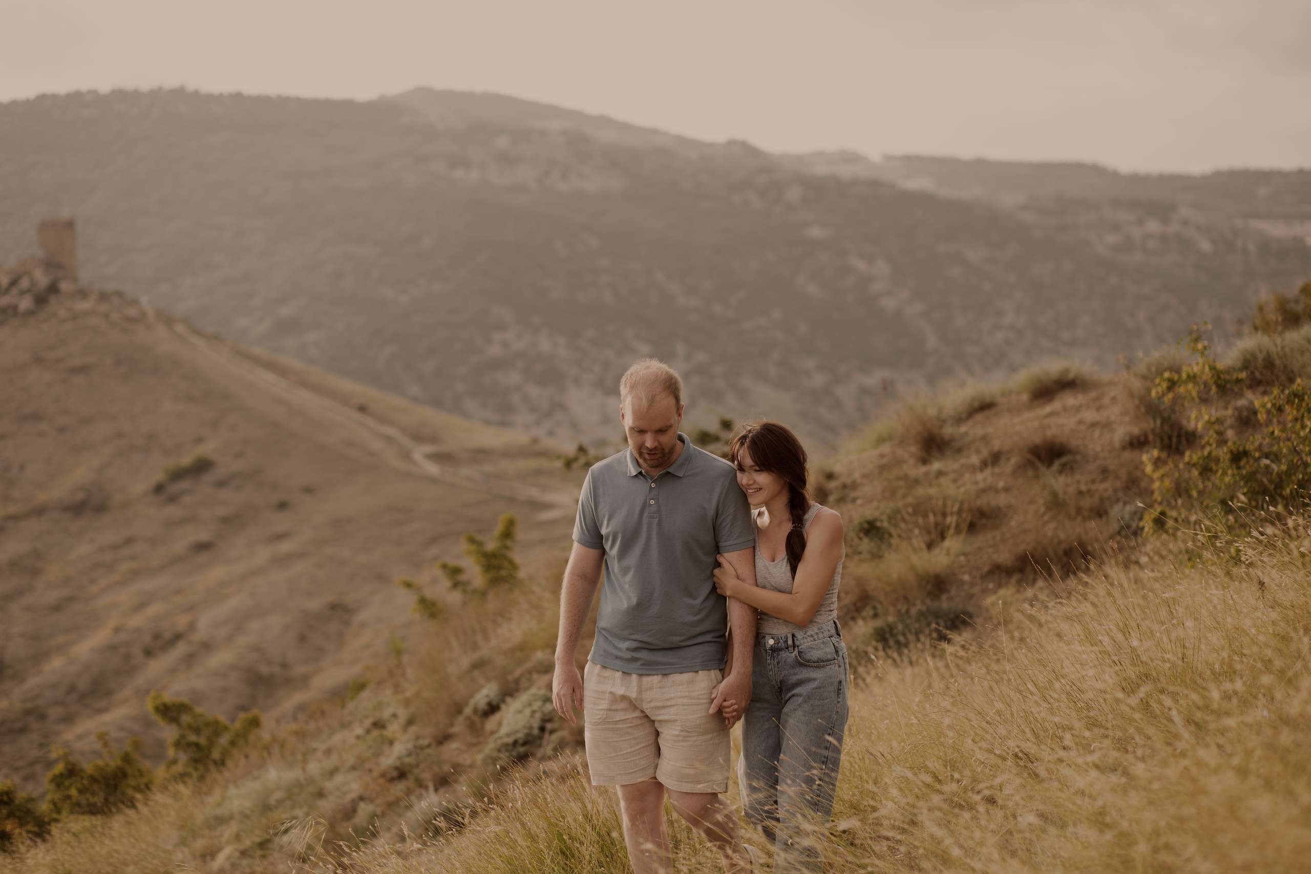 Мария со своим мужчиной. Семейный и свадебный фотограф в Крыму и в Севастополе Сазонова Эля