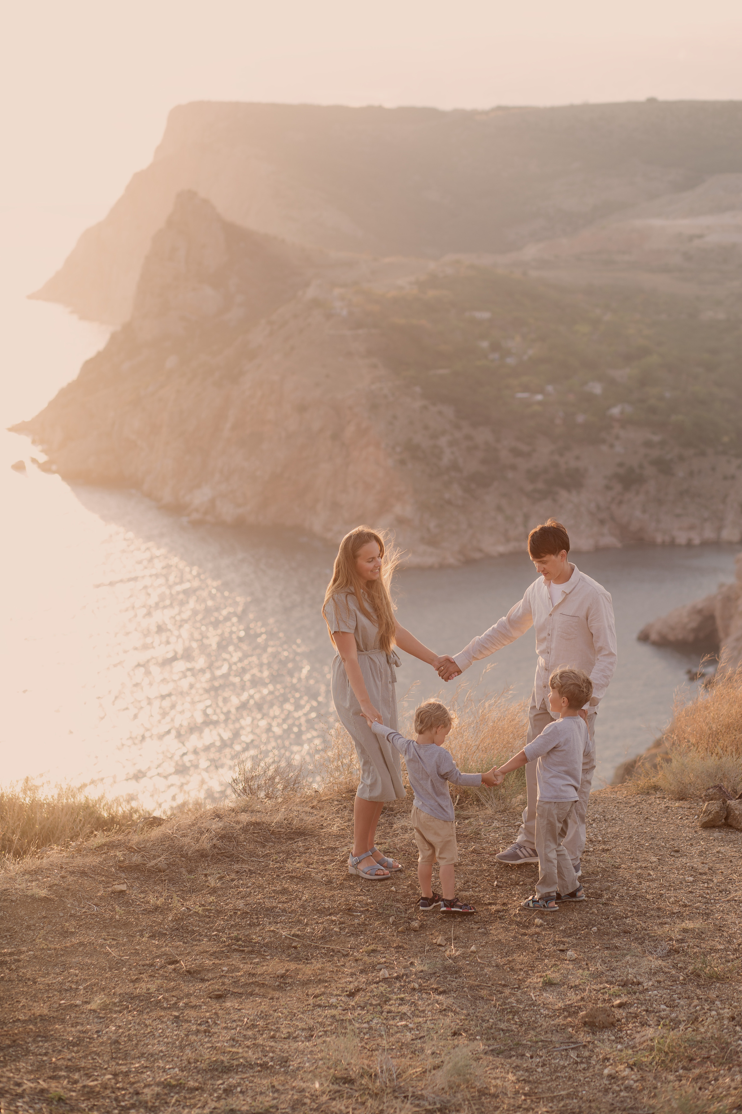 Семья Старковых. Семейный и свадебный фотограф в Крыму и в Севастополе Сазонова Эля