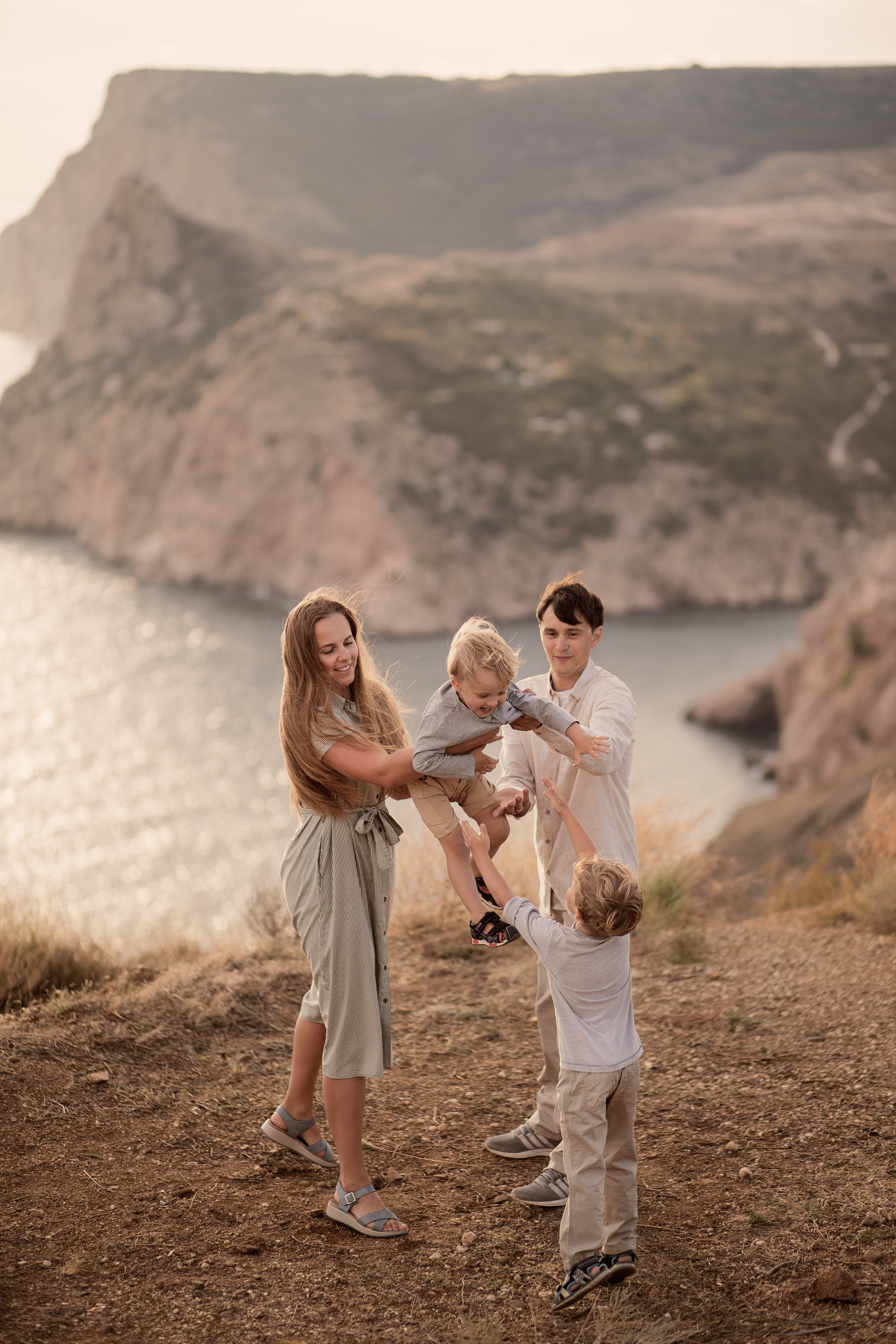 Семья Старковых. Семейный и свадебный фотограф в Крыму и в Севастополе Сазонова Эля