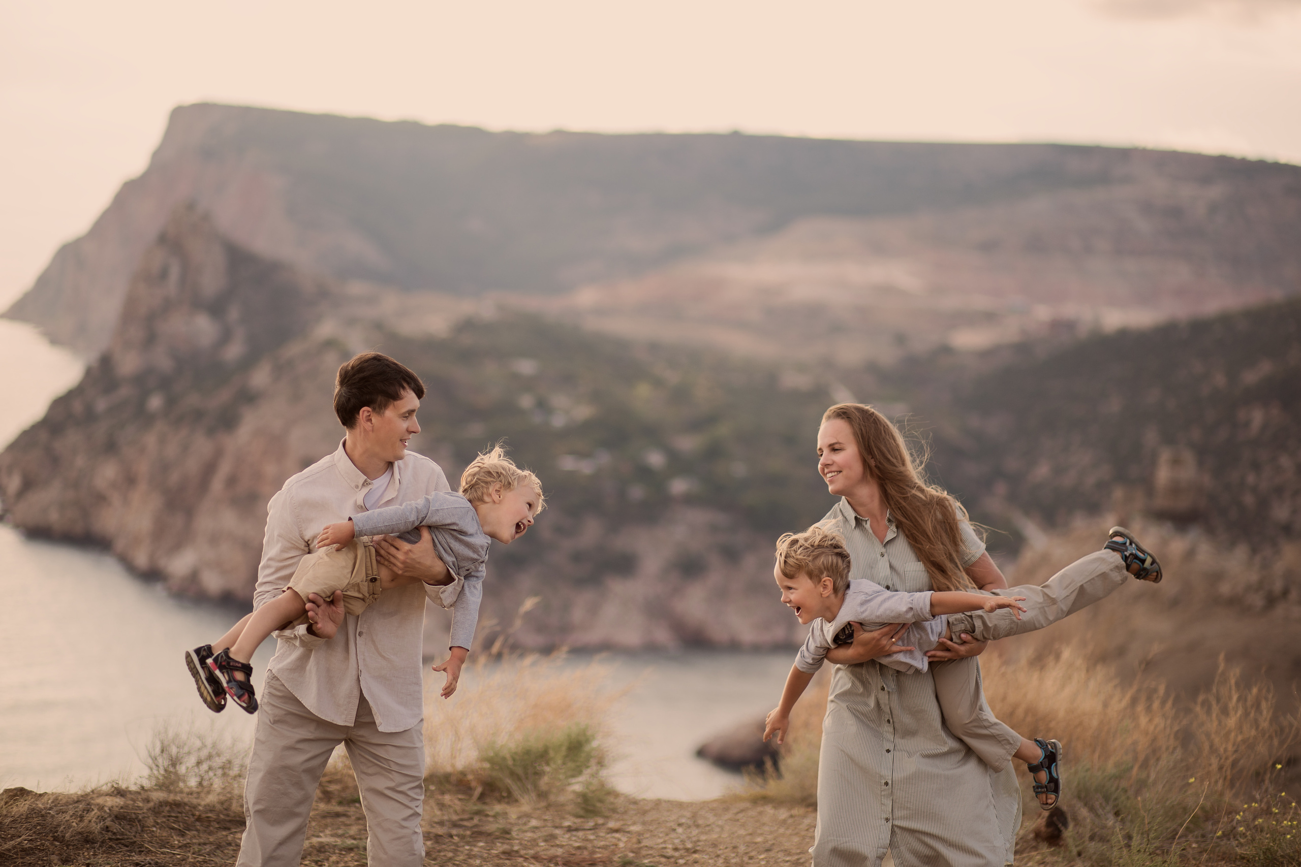 Семья Старковых. Семейный и свадебный фотограф в Крыму и в Севастополе Сазонова Эля