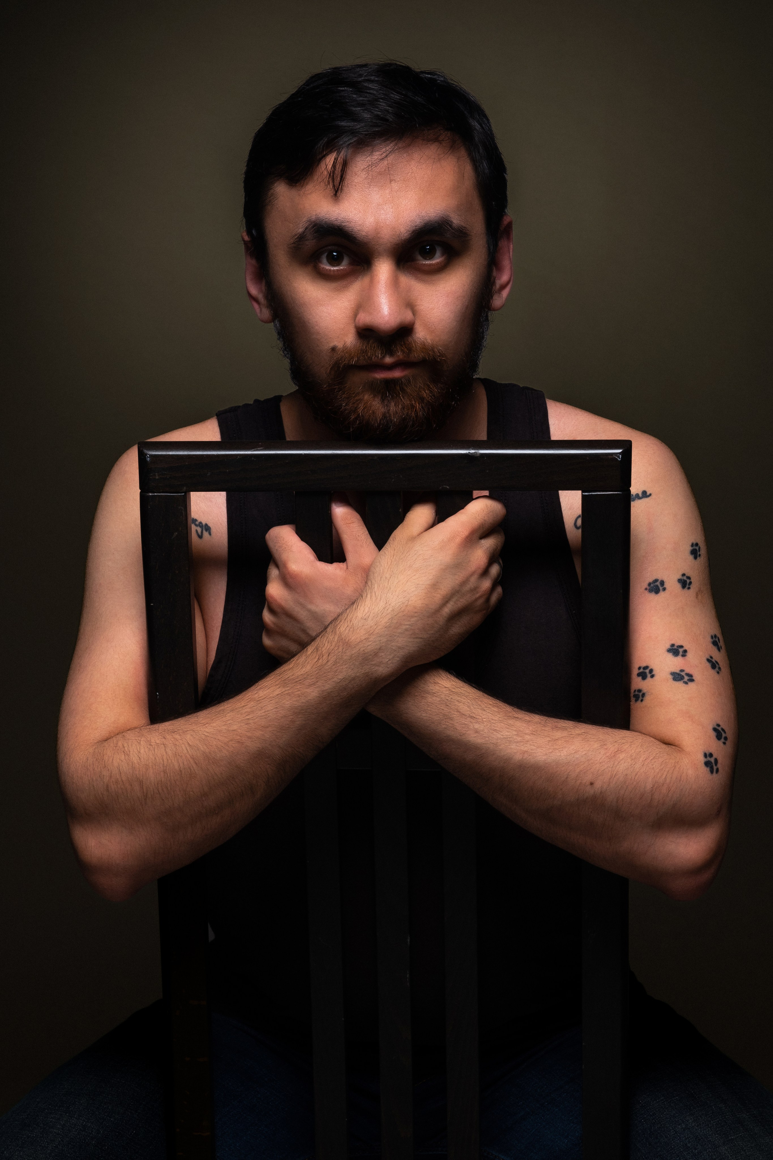 Мужской портрет автор Алмаз Нуржанов