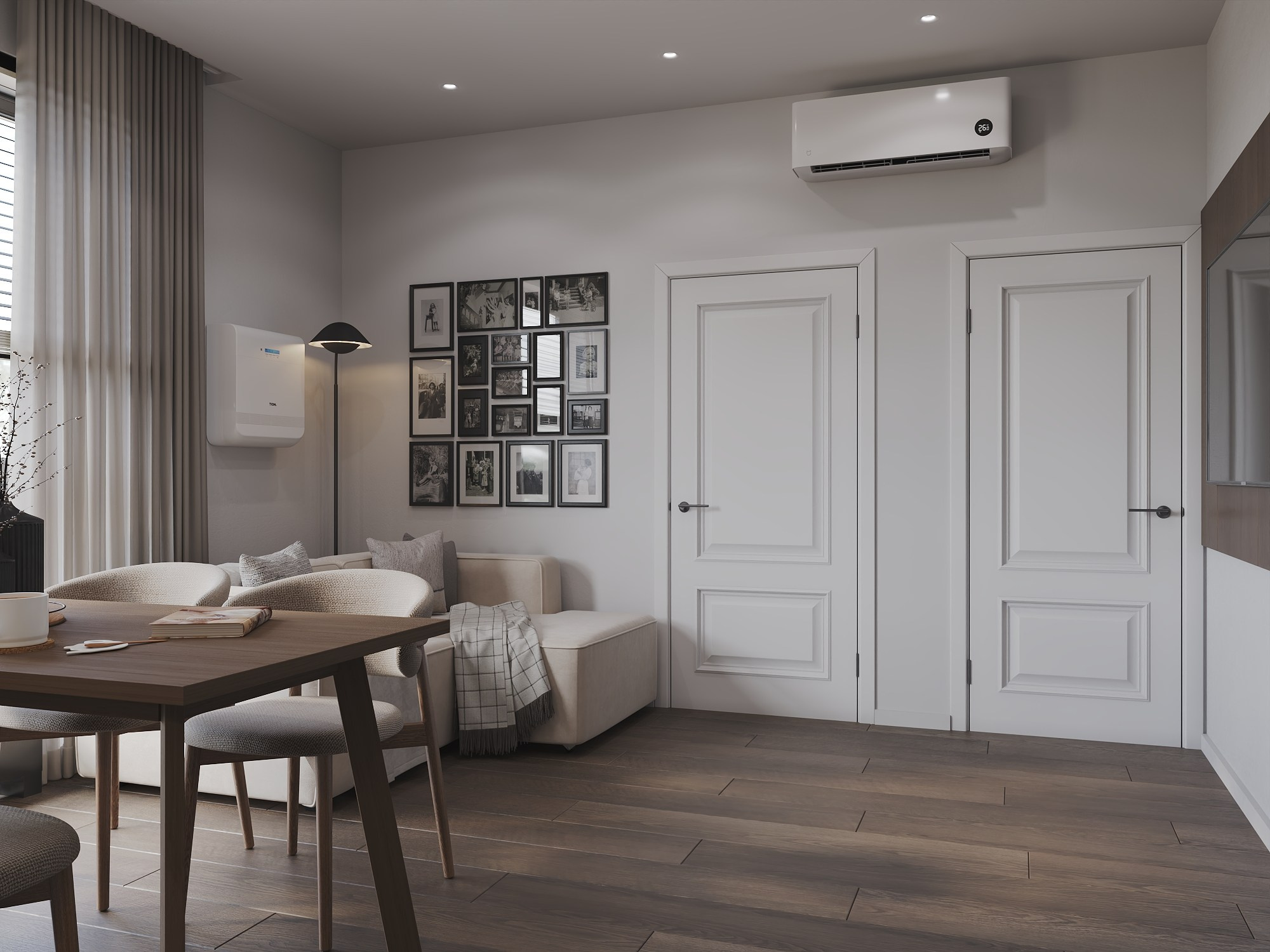 Санкт-Петербург, ЖК Шкиперский 55,9 м². БК студия дизайна интерьера