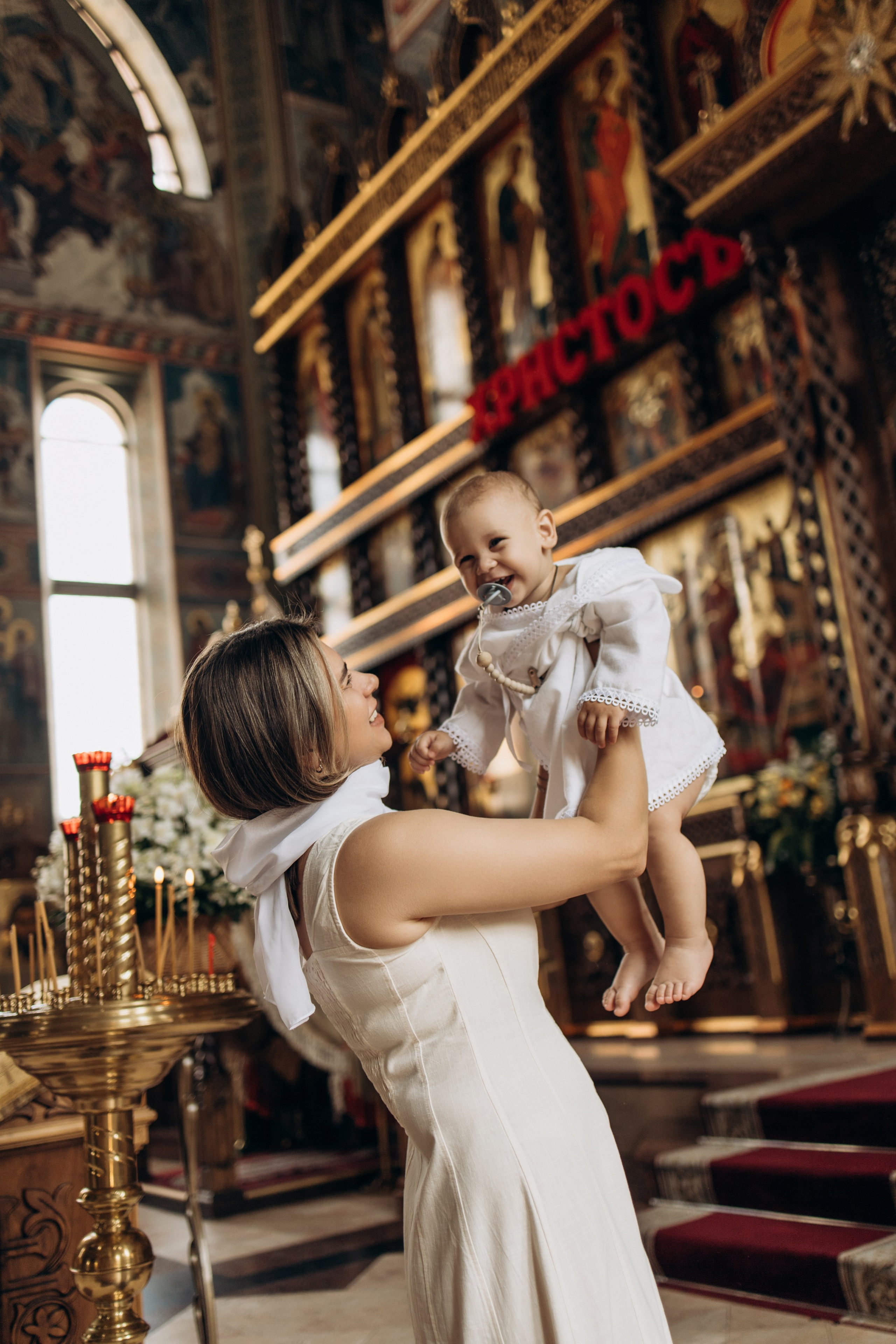 Крещение Радмира. Самый теплый фотограф в Краснодаре Рябоконь Ксения