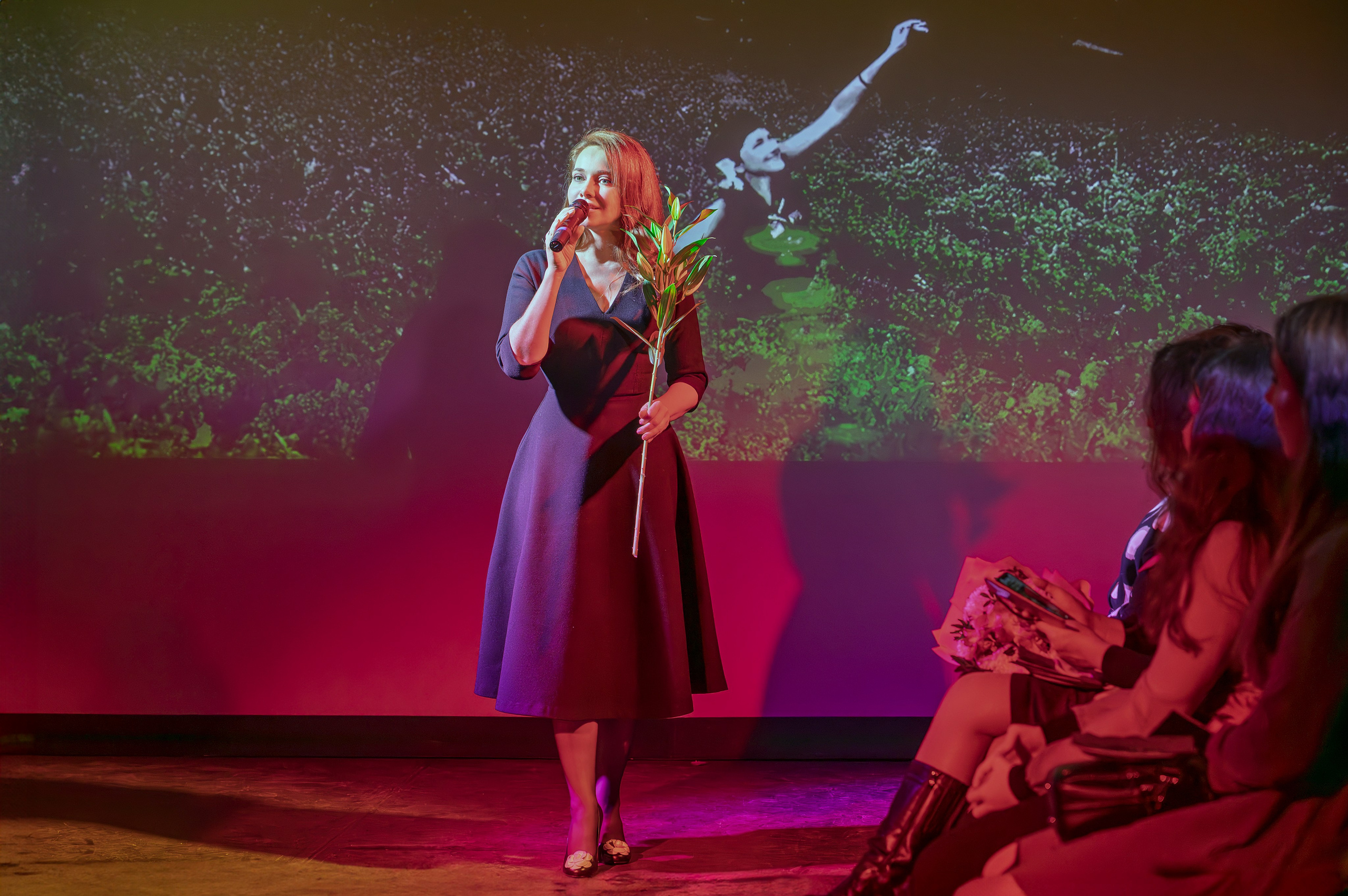 Вечер памяти Лилии Амарфий в камерном пространстве Московского театра оперетты. 2025. Фотограф Анна Мельникова | Москва