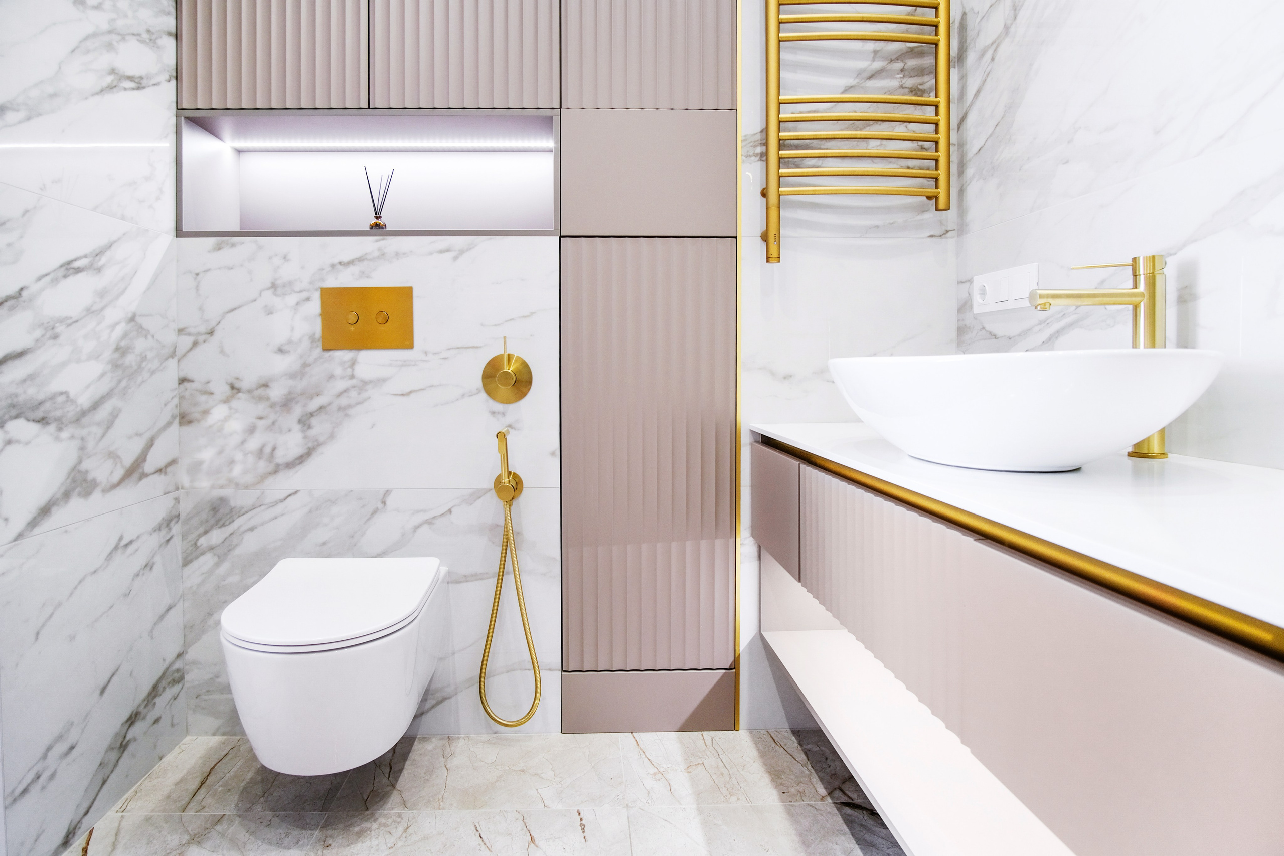 Фотография интерьера санузла 