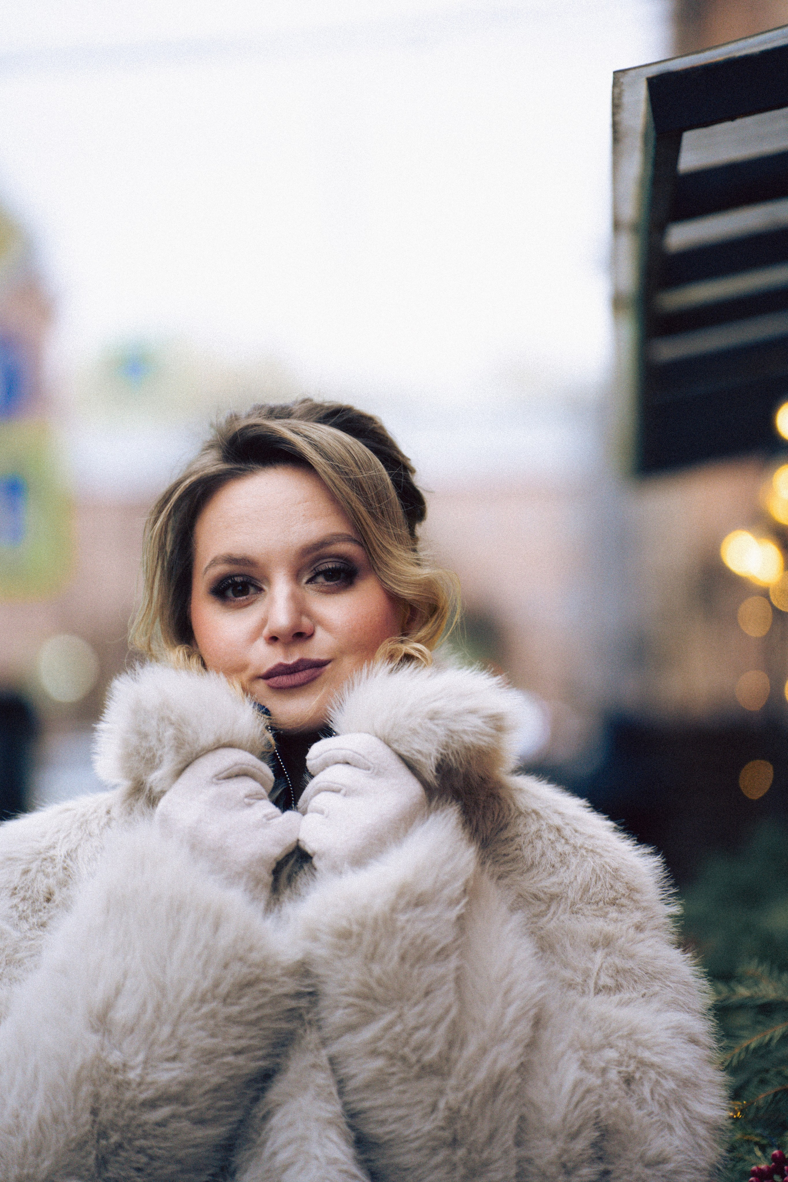 НОВОГОДНЯЯ ФОТОСЕСИИЯ В СТУДИИ ДЛЯ ДЕВУШКИ И ПРОГУЛКА ПО ЧЕРНЫШЕВСКОЙ. Профессиональный фотограф, Санкт-Петербург — Виктория Богомолова