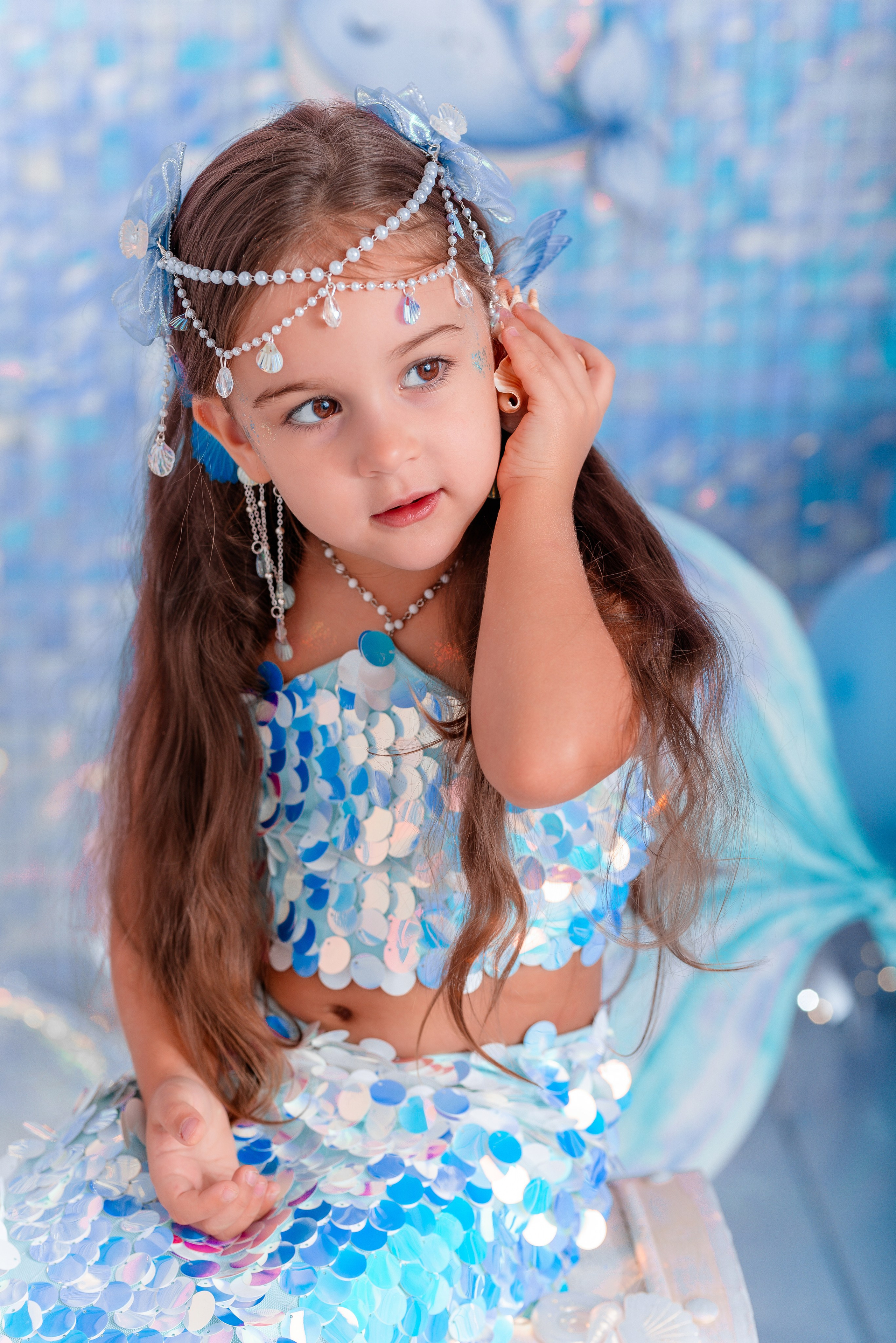 Детский фотопроект «Русалочка» в Сочи. Детский студийный фотограф Сочи