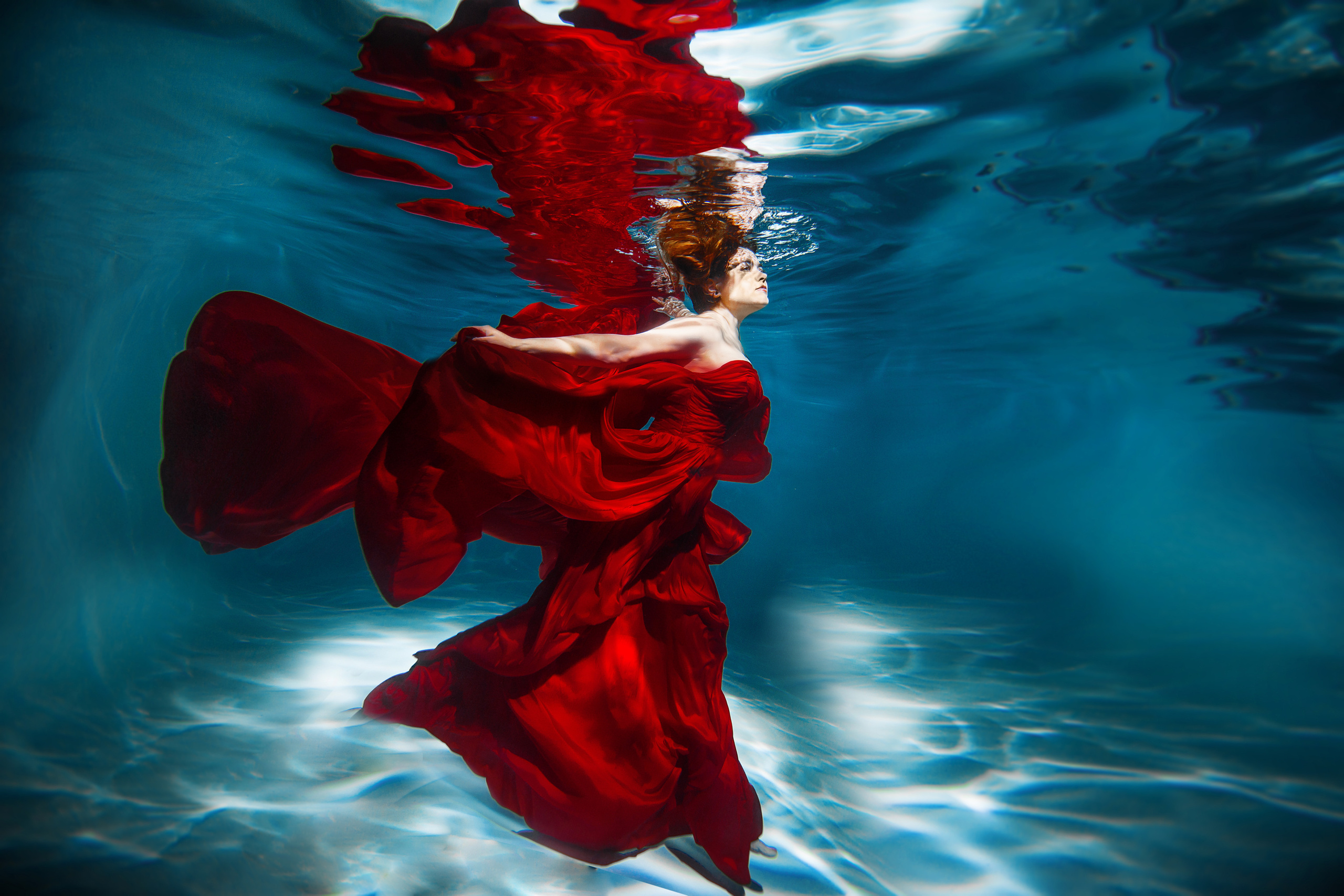 Подводная фотосессия. Портретный и семейный фотограф в Москве Ольга Туровцева