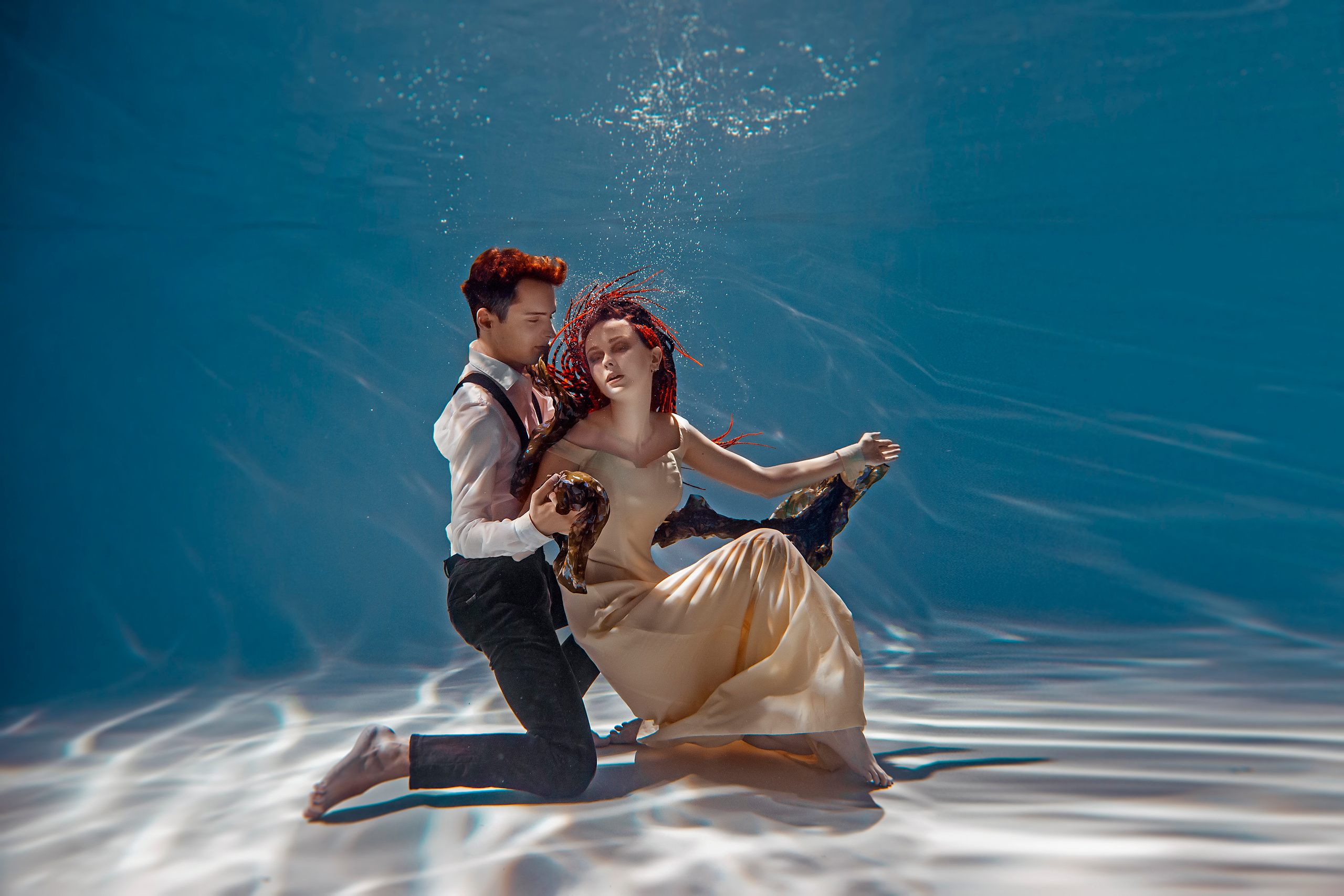 Подводная фотосессия. Портретный и семейный фотограф в Москве Ольга Туровцева