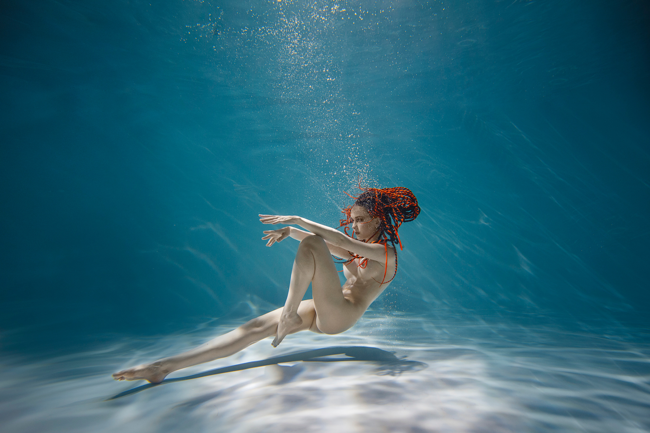 Подводная фотосессия. Портретный и семейный фотограф в Москве Ольга Туровцева