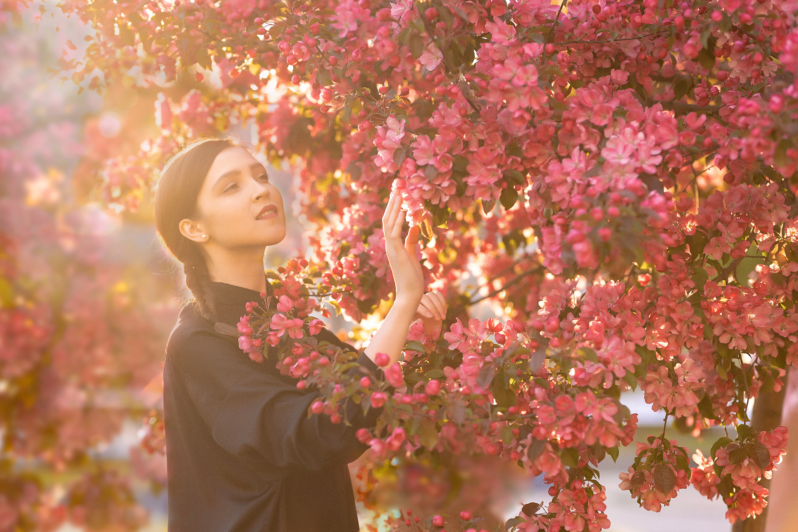 🌸 Фотосессии в цветении. Портретный и семейный фотограф в Москве Ольга Туровцева