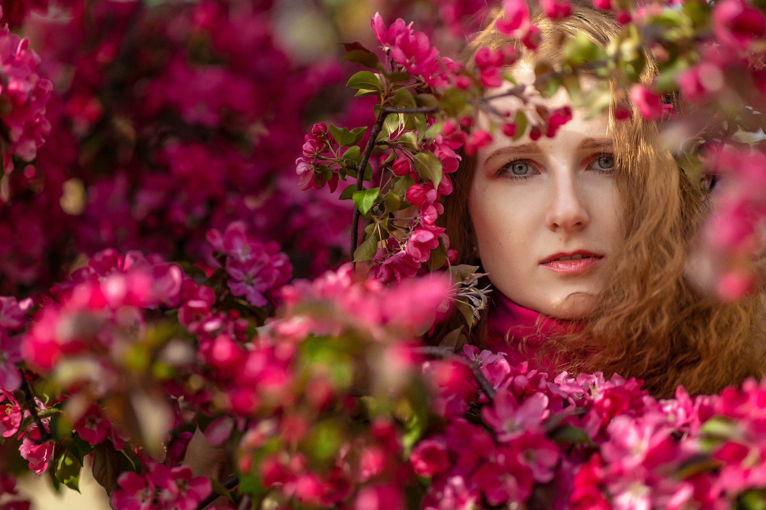🌸 Фотосессии в цветении. Портретный и семейный фотограф в Москве Ольга Туровцева
