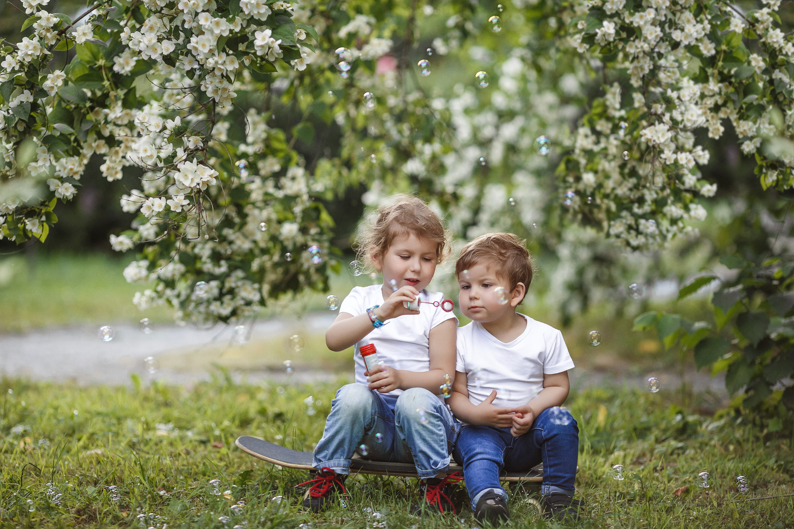 🌸 Фотосессии в цветении. Портретный и семейный фотограф в Москве Ольга Туровцева