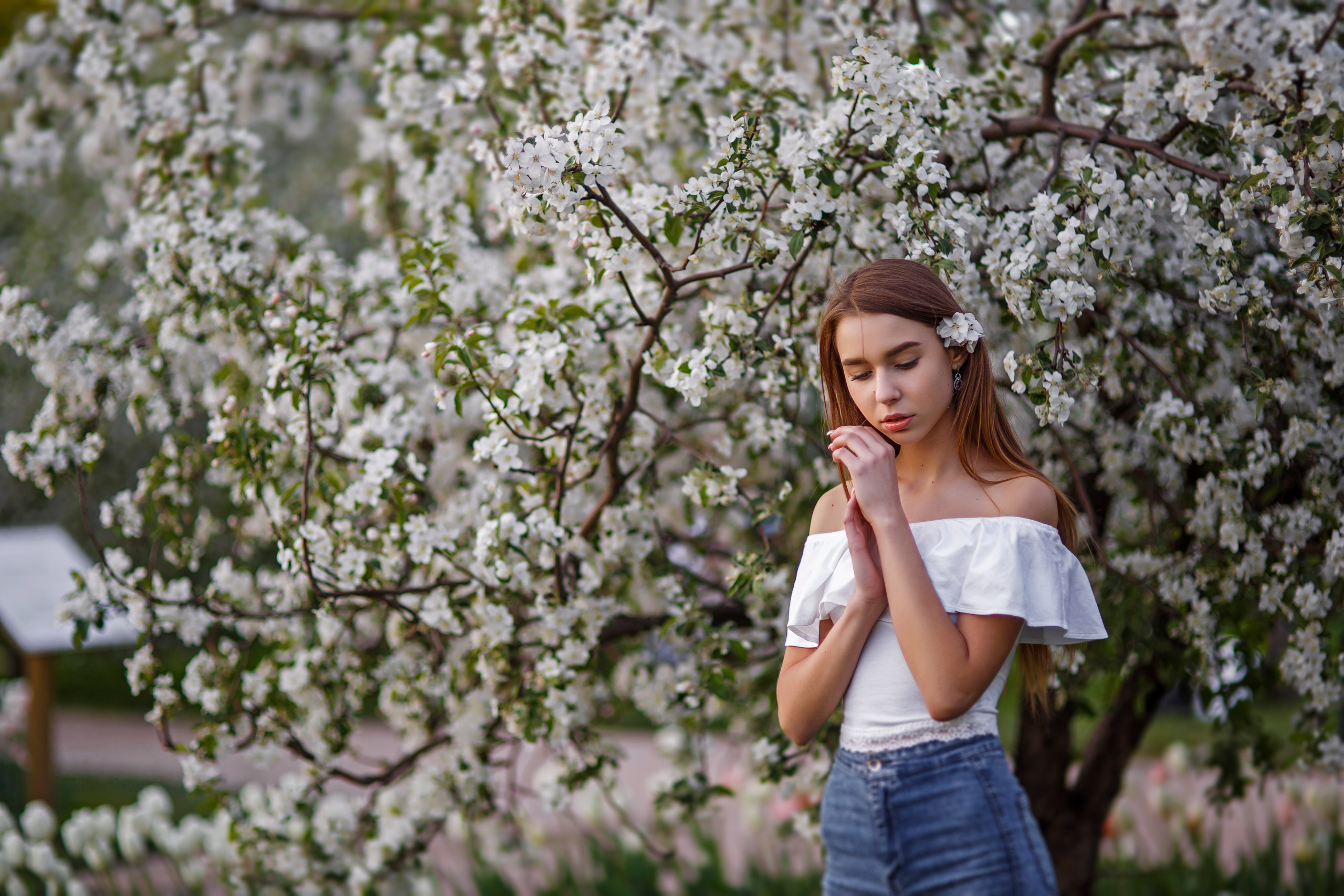 🌸 Фотосессии в цветении. Портретный и семейный фотограф в Москве Ольга Туровцева
