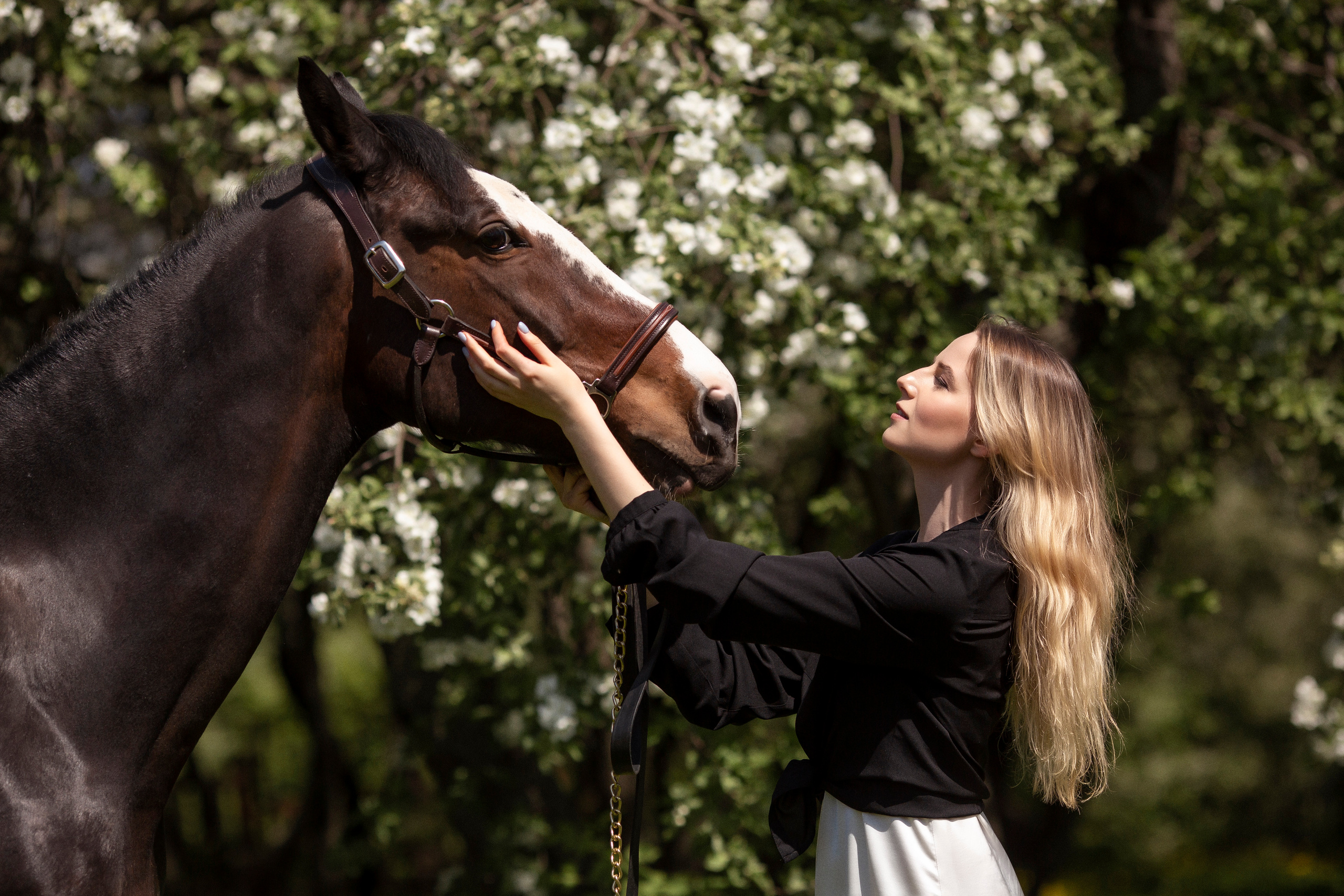 🌸 Фотосессии в цветении. Портретный и семейный фотограф в Москве Ольга Туровцева