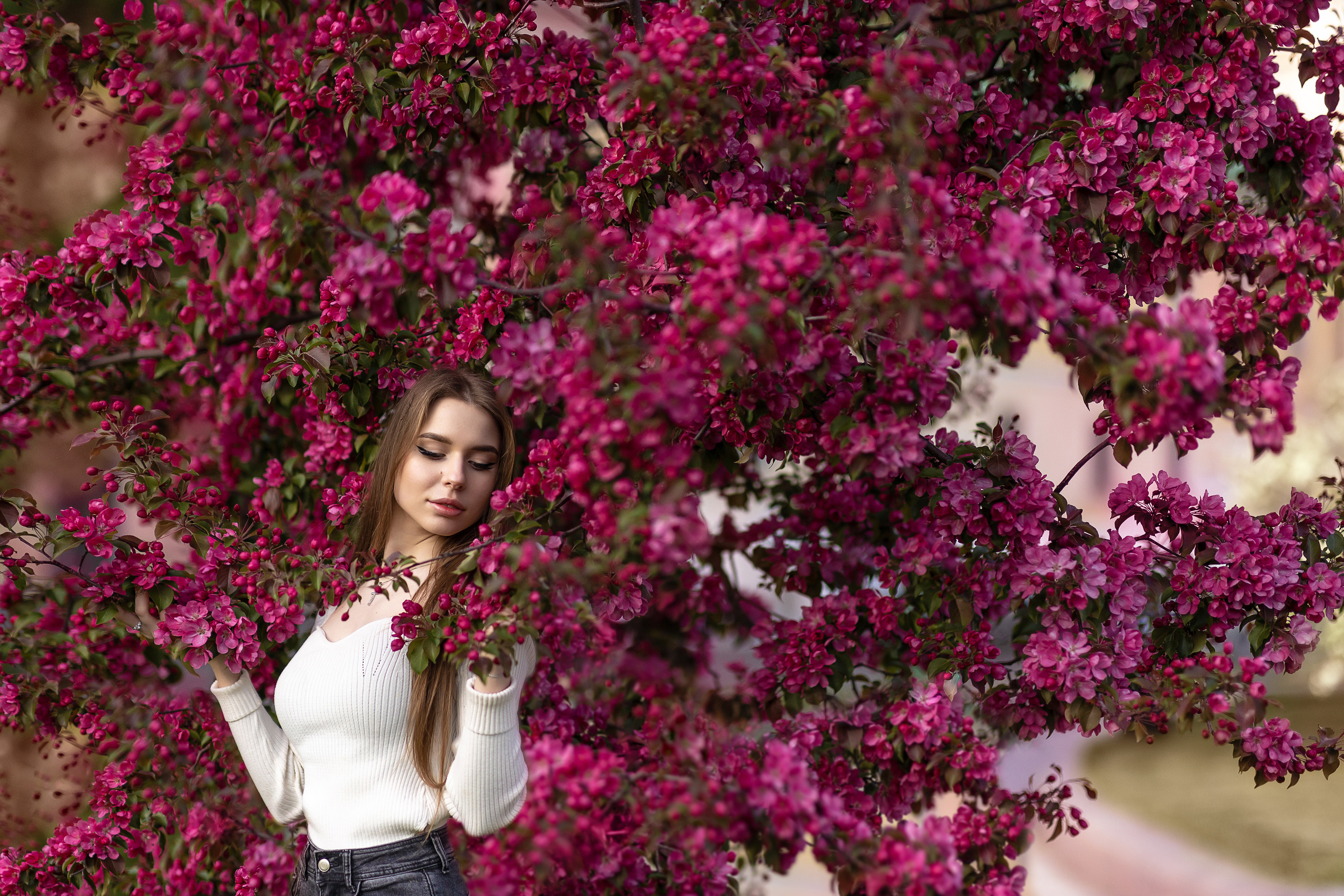 🌸 Фотосессии в цветении. Портретный и семейный фотограф в Москве Ольга Туровцева