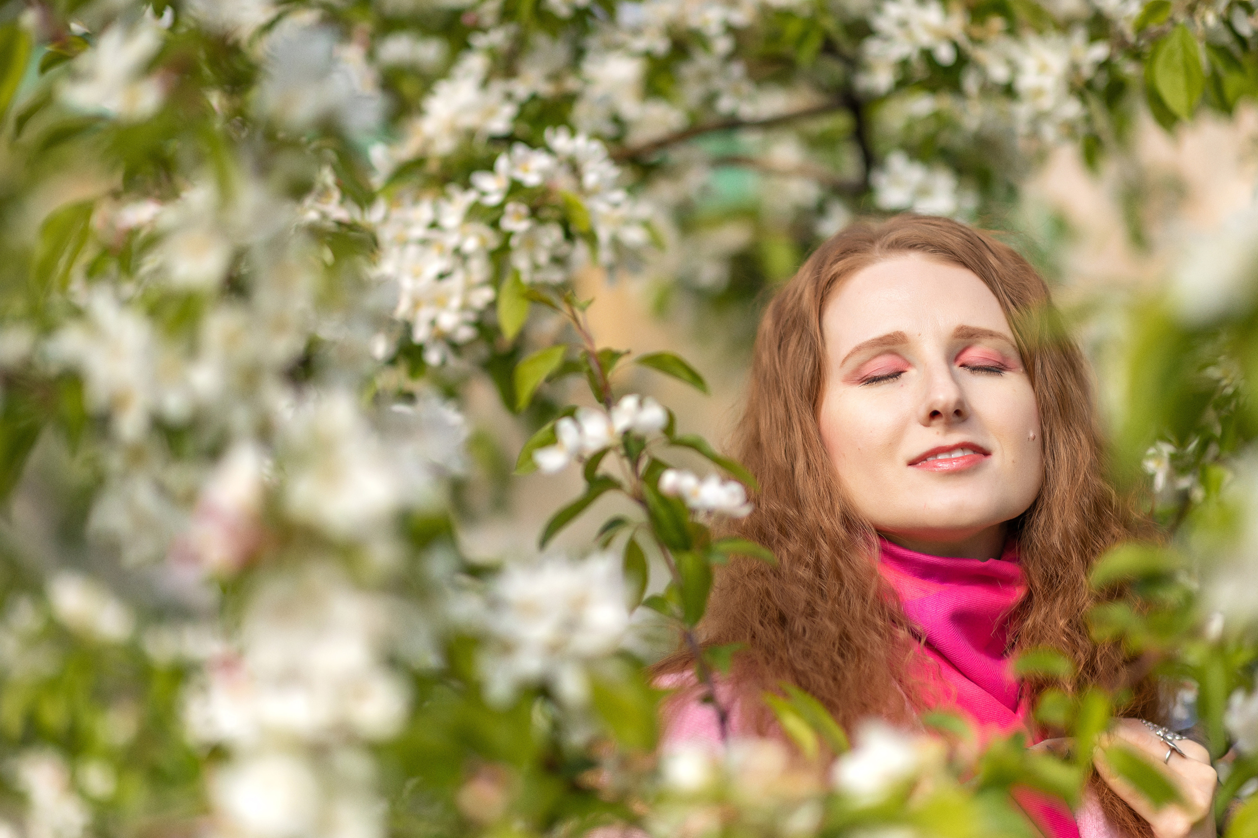 🌸 Фотосессии в цветении. Портретный и семейный фотограф в Москве Ольга Туровцева