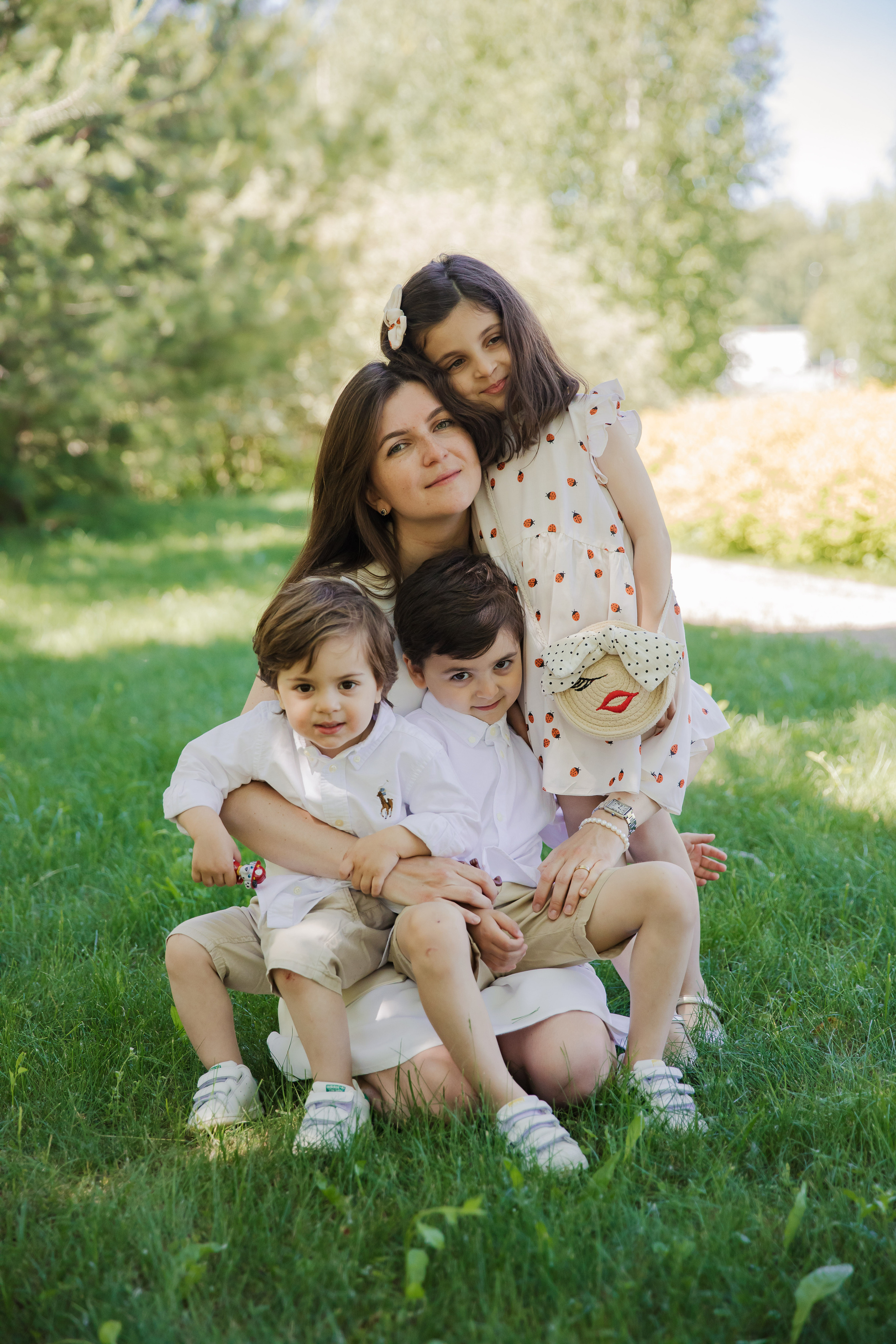 Фотосессия Маруси (@ask_marysia) с детьми. Портретный и семейный фотограф Юлия Герман