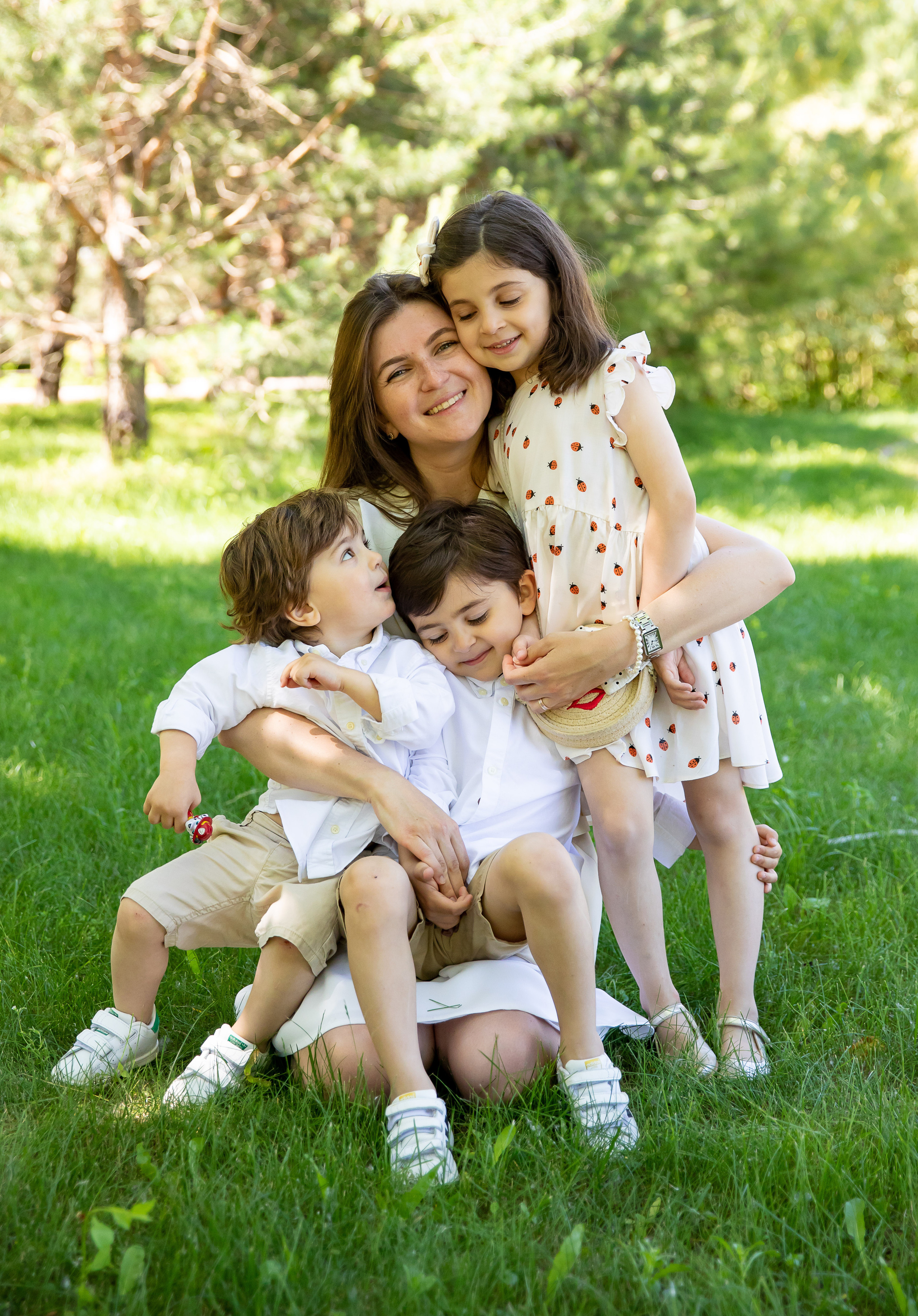 Фотосессия Маруси (@ask_marysia) с детьми. Портретный и семейный фотограф Юлия Герман