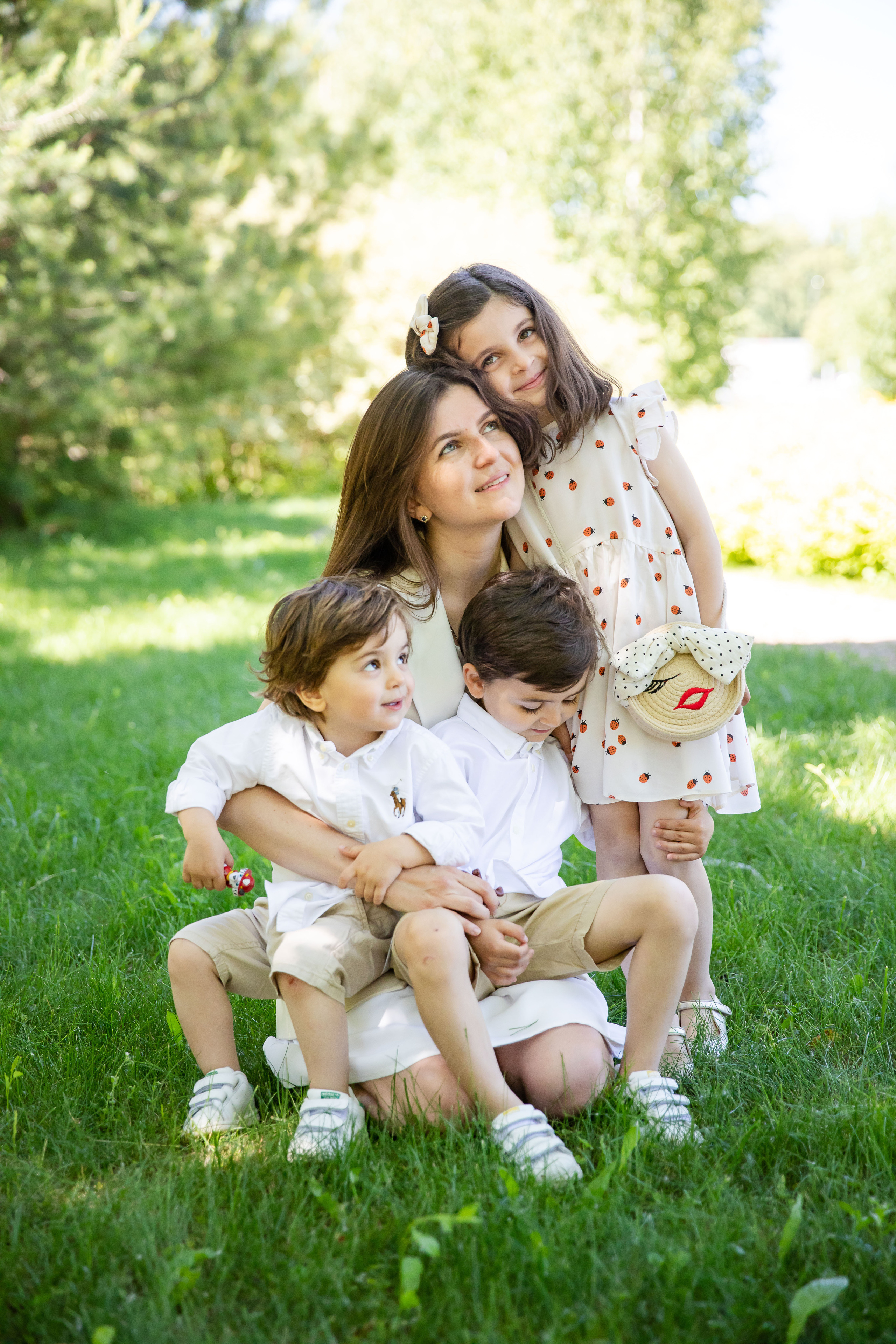 Фотосессия Маруси (@ask_marysia) с детьми. Портретный и семейный фотограф Юлия Герман