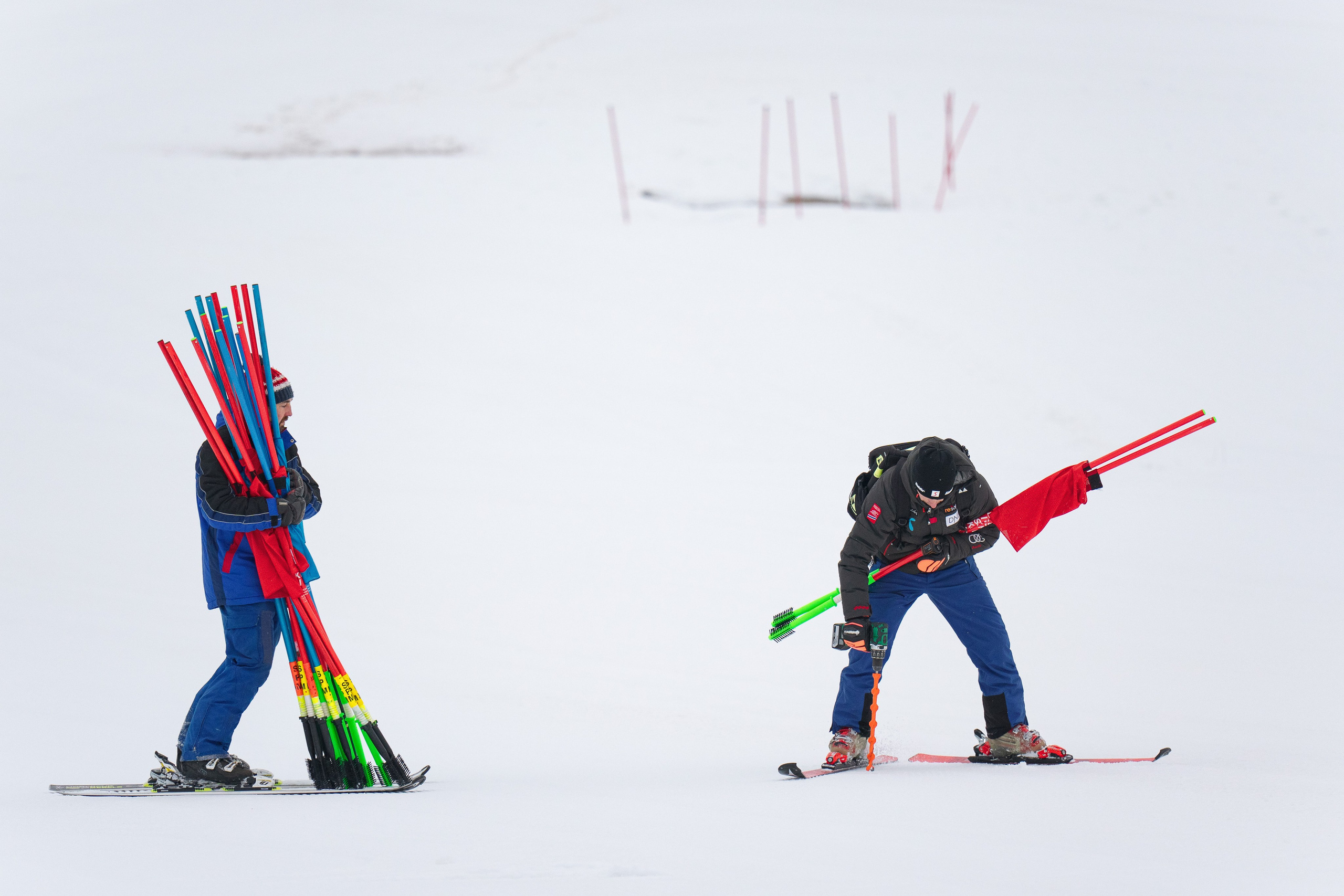 Горные лыжи. Первенство Центрального Федерального Округа. GS U14 Шуколово. Фотограф Студитский Евгений