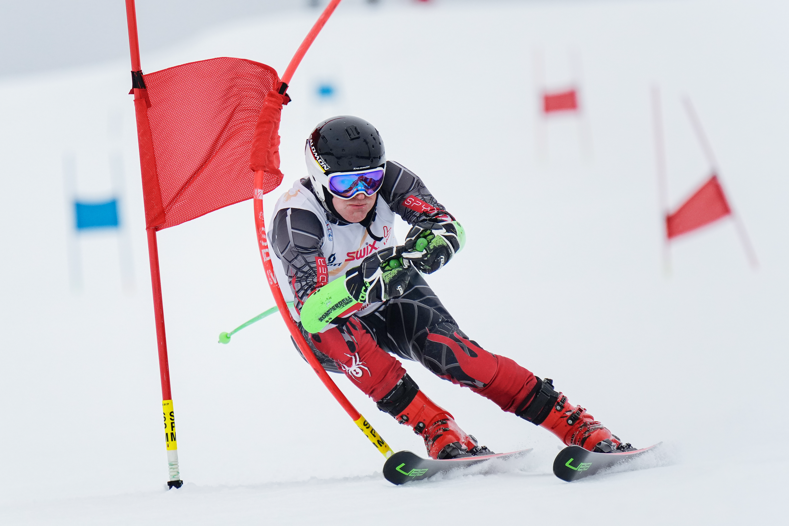 2026.03.07 | Соревнования среди ветеранов «Приз Горнолыжного клуба Леонида Тягачева» GS. Фотограф Студитский Евгений
